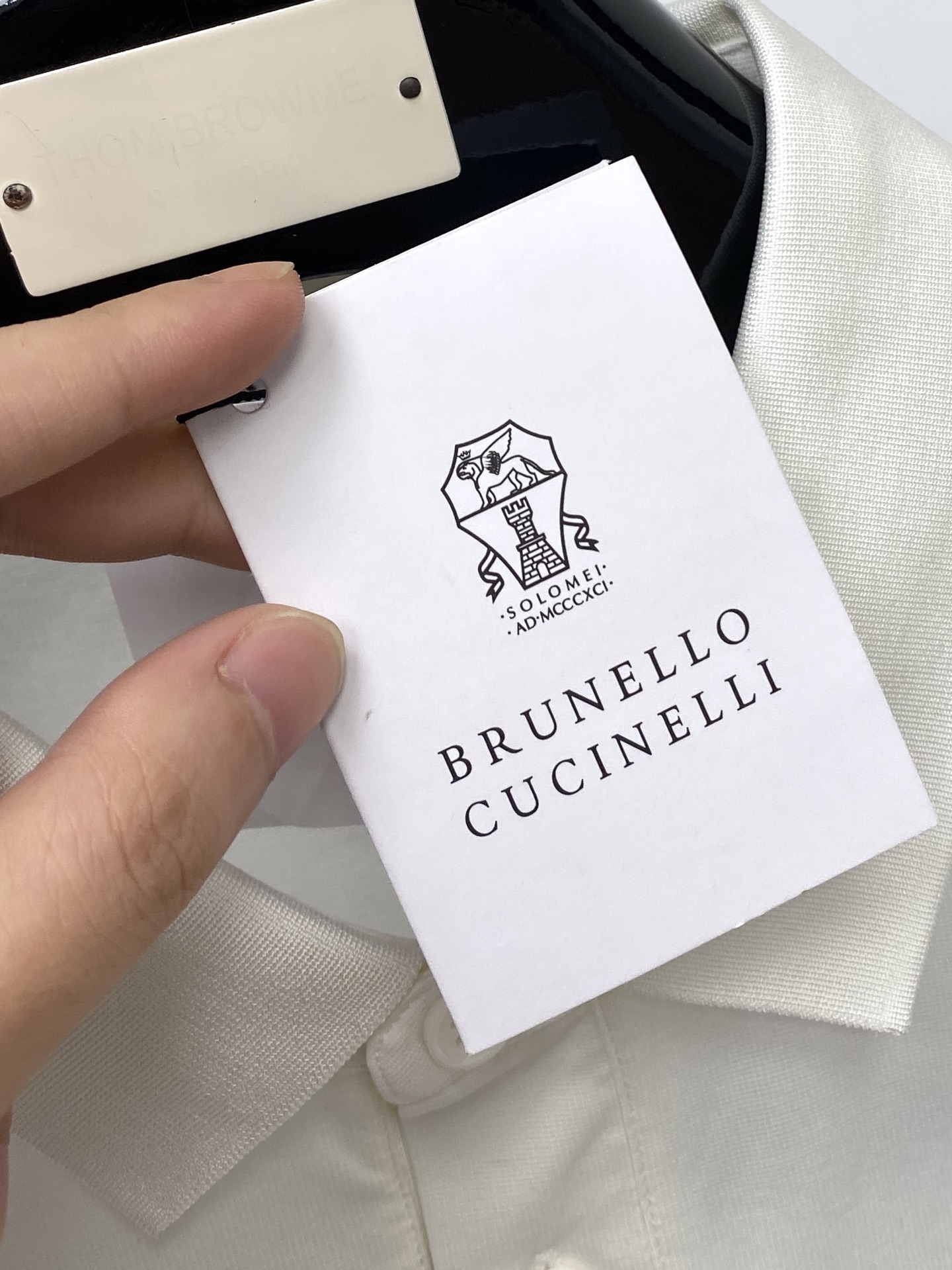 Brunello Cucinelli、2025最新款短袖T恤，帅气时尚，胸前顶级印胶图案logo，简约百