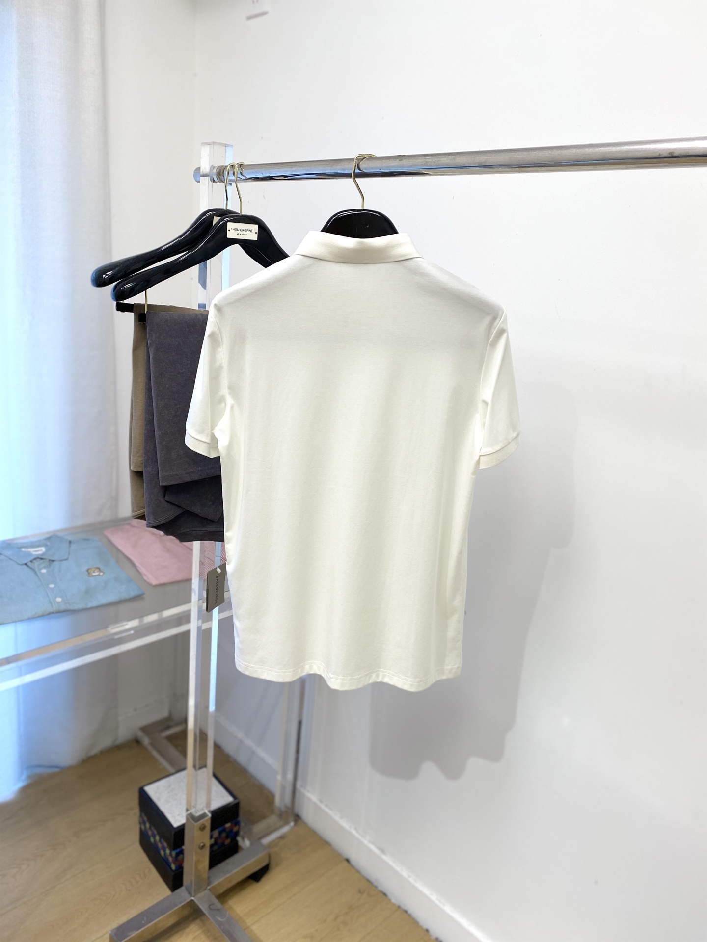 Brunello Cucinelli、2025最新款短袖T恤，帅气时尚，胸前顶级印胶图案logo，简约百