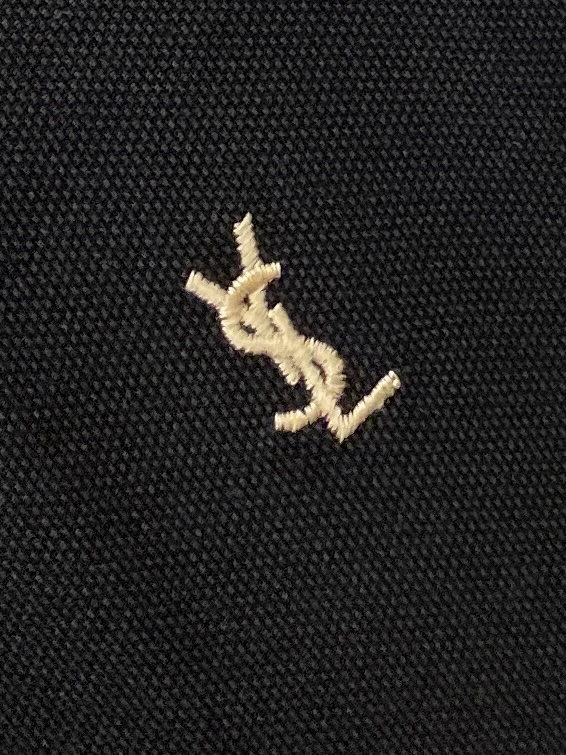 YSL 圣罗兰、2025最新款短袖T恤，帅气时尚，胸前精致刺绣字母logo，简约百搭款。面料棉 不仅挺括