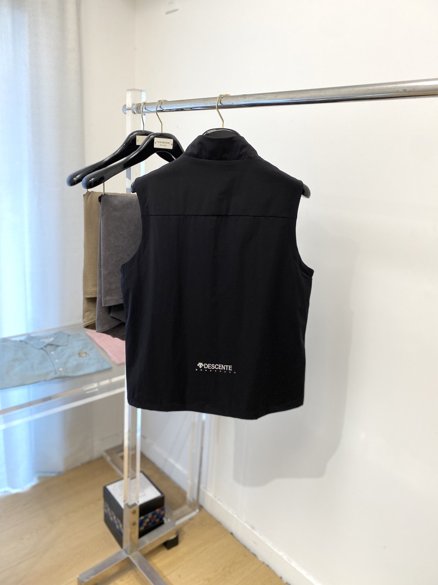 “Discent 2025 New Jacket: Custom-Made Fabric, Top-Shoulder Logo, Comfortable Fit, Fine Knitting – M-3XL P648” - 图片 9