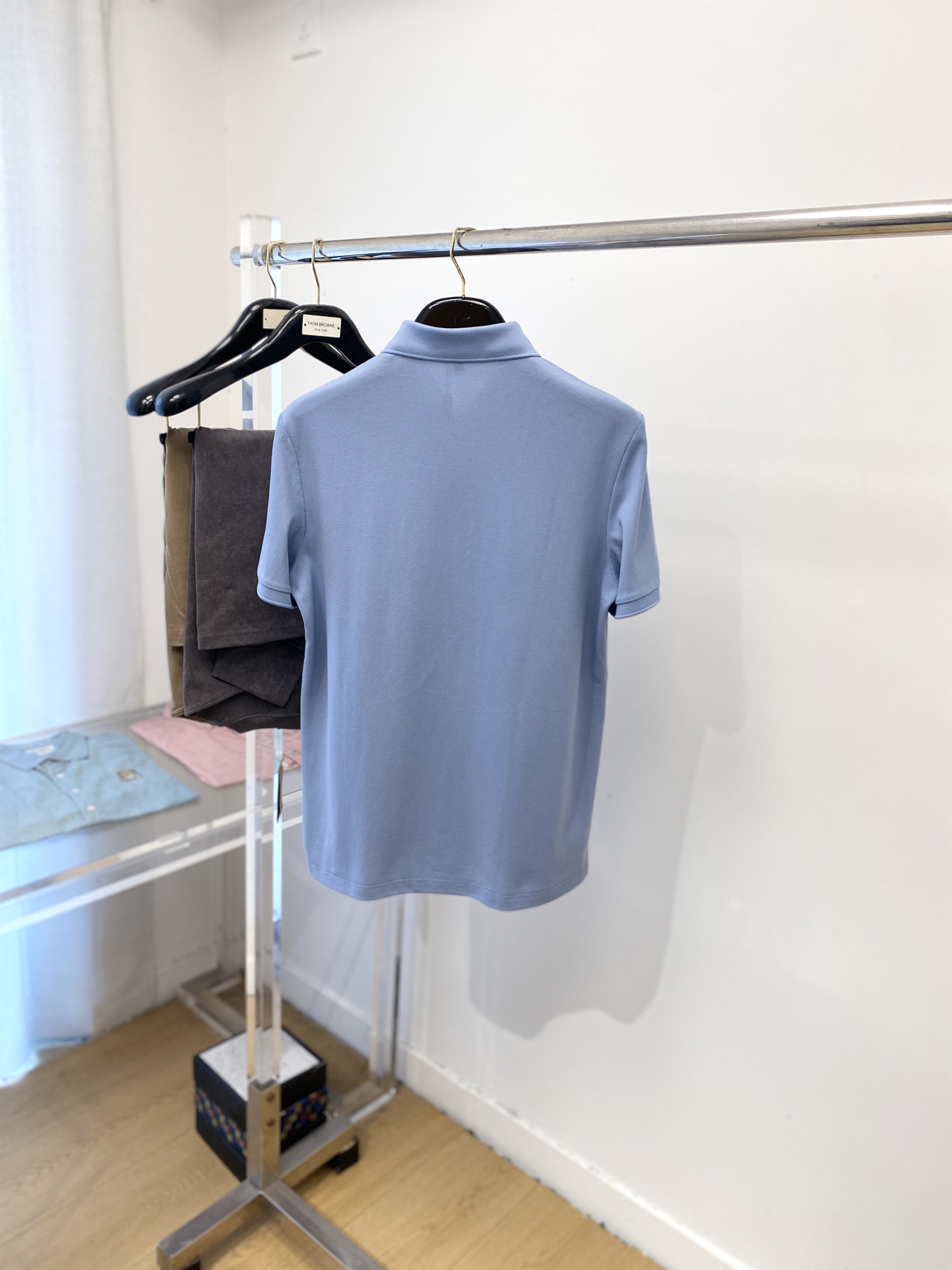 “Philagemu 2025 Short-Sleeve T-Shirt: Handsome Fashion with Embroidery Logo, Comfortable Fit, Sizes M-3XL” - 图片 9