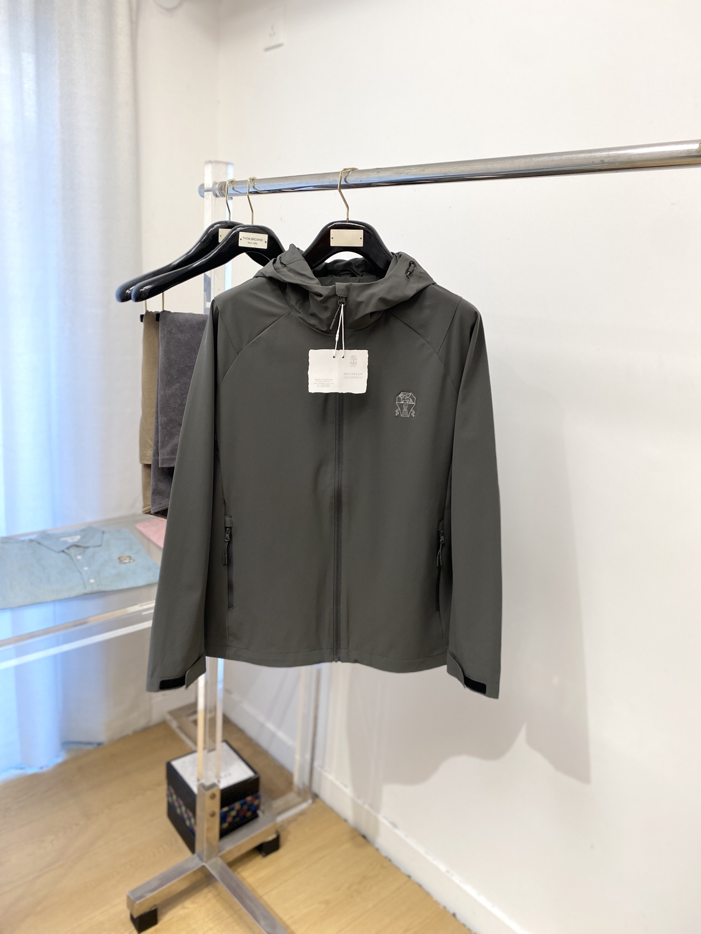 “Brumello Cucinelli 2025 Jacket: Custom Embroidery Logo, Original Fabric, Comfortable Fit, Affordable Price – M-3XL P816”