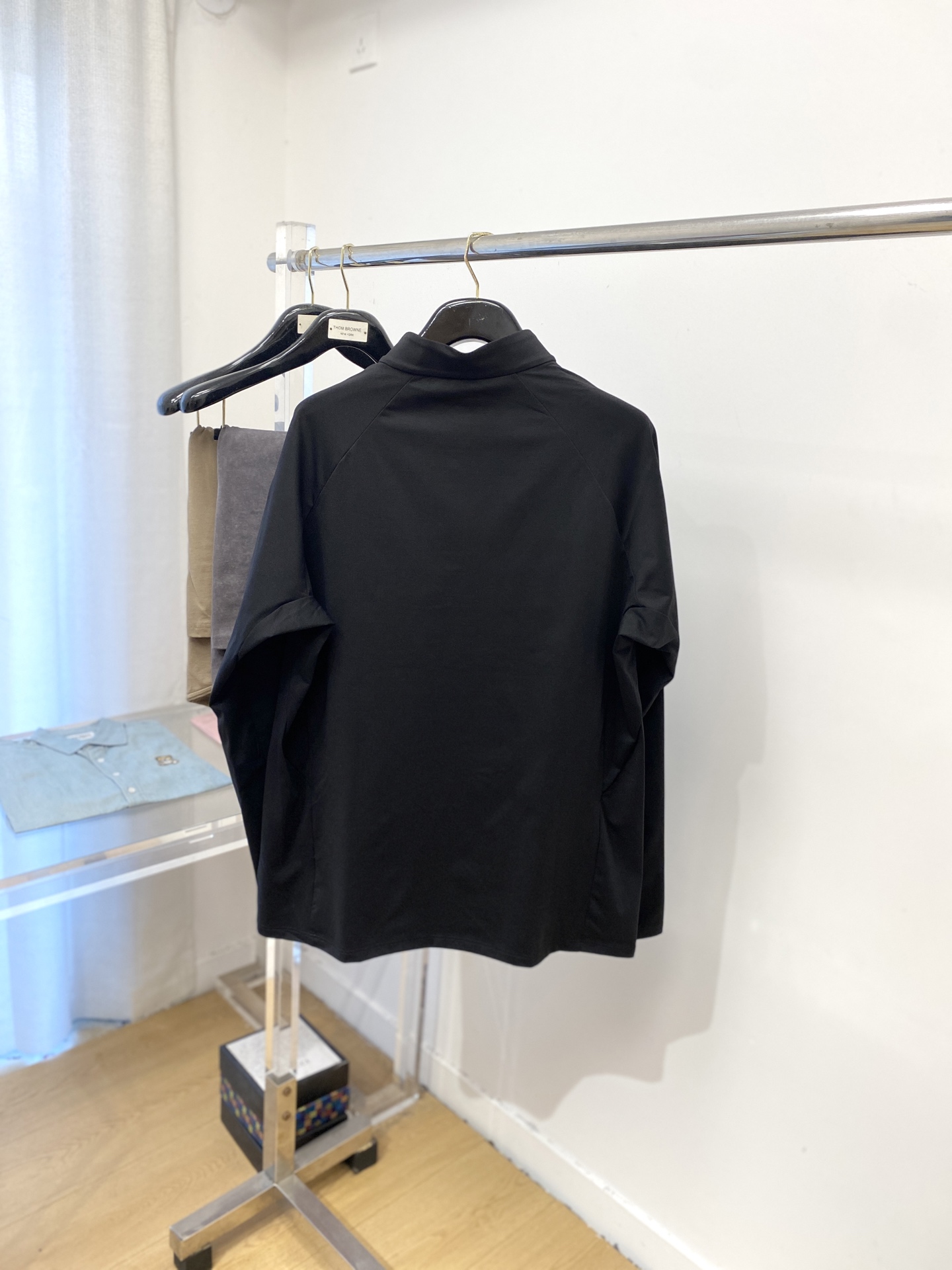 “DESCENTE DiSant 2025 Long Sleeve Shirt: Cotton Fabric, Duct Tape Logo, Cozy & Stylish, M-3XL P480” - 图片 9