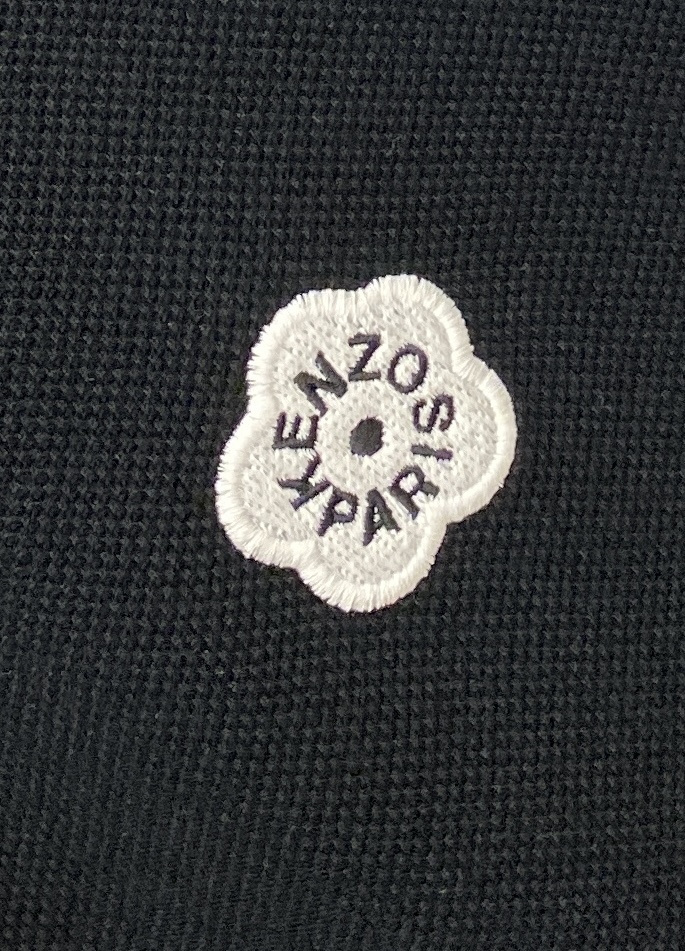 KENZO、2025最新款短袖T恤，帅气时尚，胸前精致刺绣字母图案logo，简约百搭款。面料棉 不仅挺括