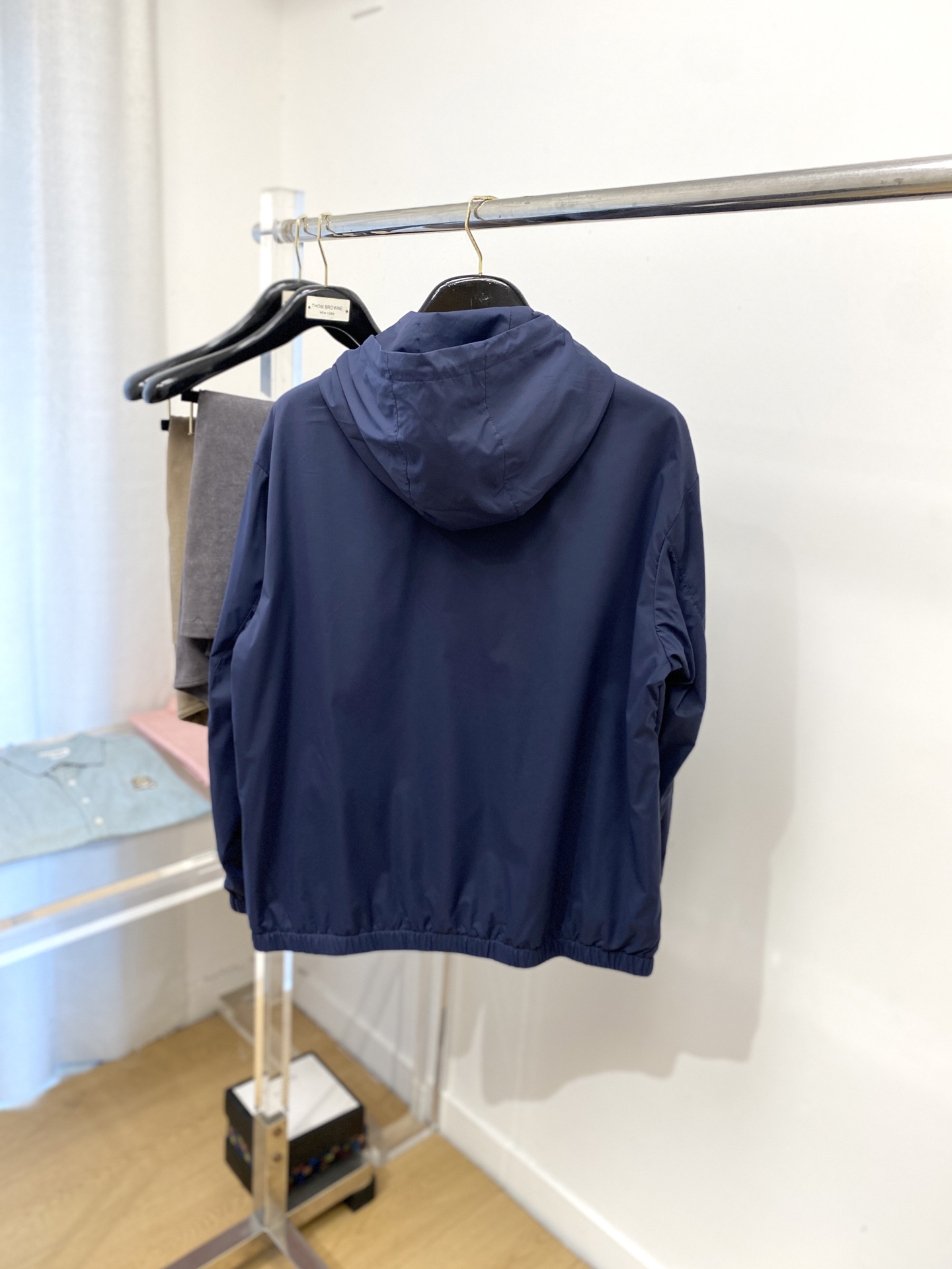 杰尼亚、2025新品夹克外套，时尚帅气，简约百搭款，原版五金辅料logo，定制原版面料，不仅挺括，保持潮