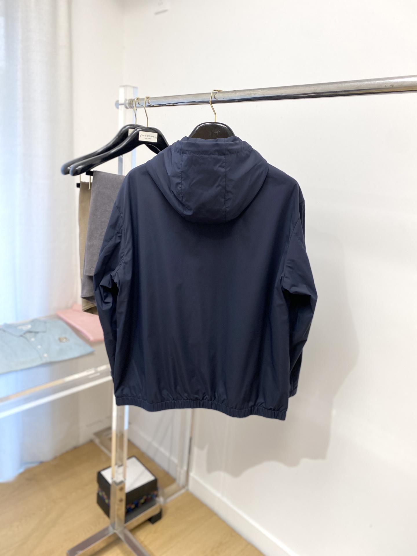 杰尼亚、2025新品夹克外套，时尚帅气，简约百搭款，原版五金辅料logo，定制原版面料，不仅挺括，保持潮