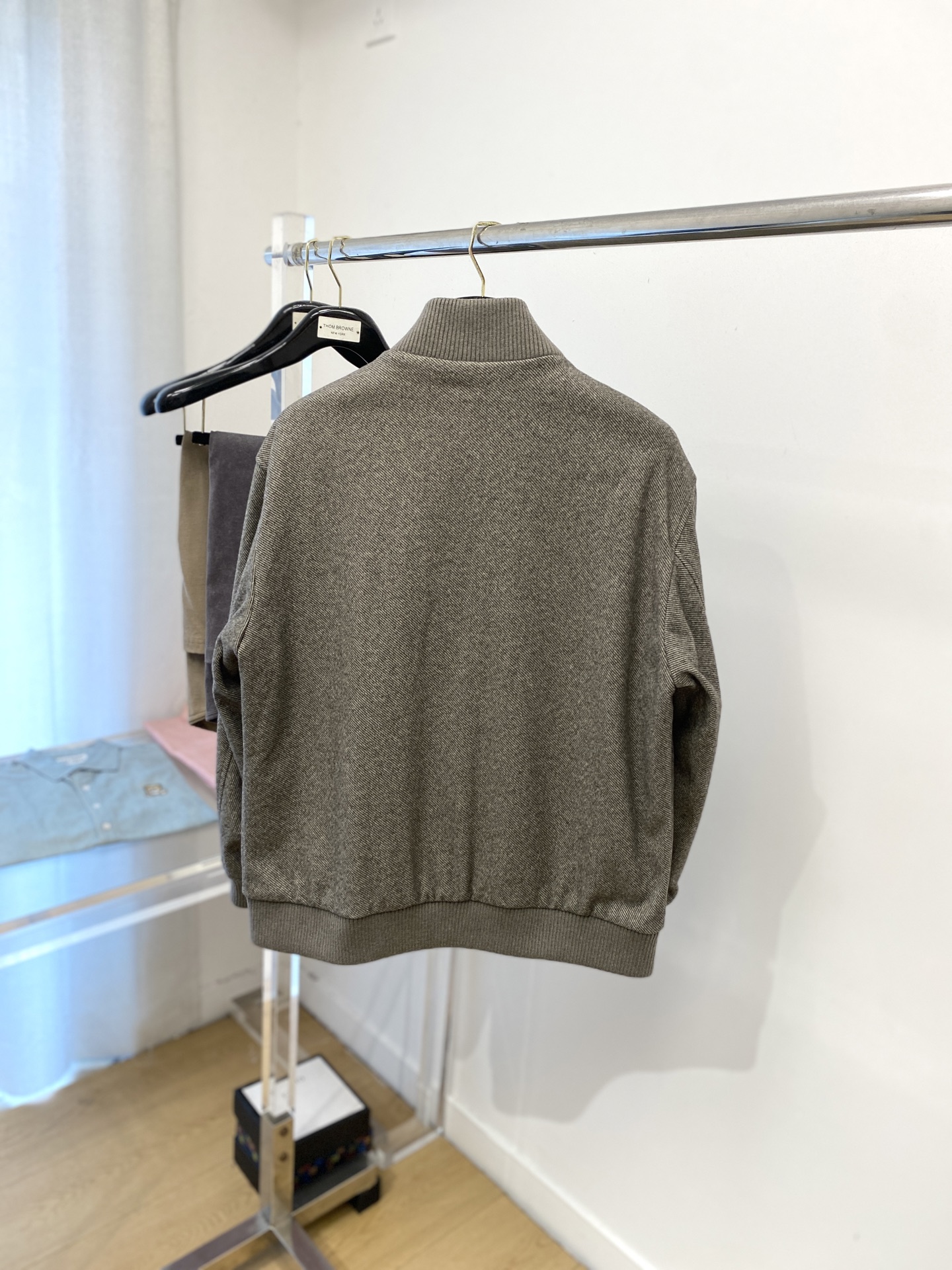 lP🆕、2025新品加绒夹克外套，时尚帅气，简约百搭款，原版五金辅料logo，定制原版面料，不仅挺括，保