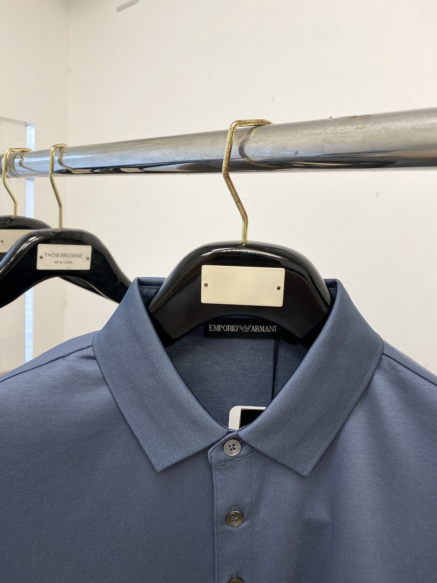 阿玛尼、2025新品短袖T恤，帅气时尚，胸前顶级印胶图案logo，简约百搭款。面料棉 不仅挺括，保持潮流