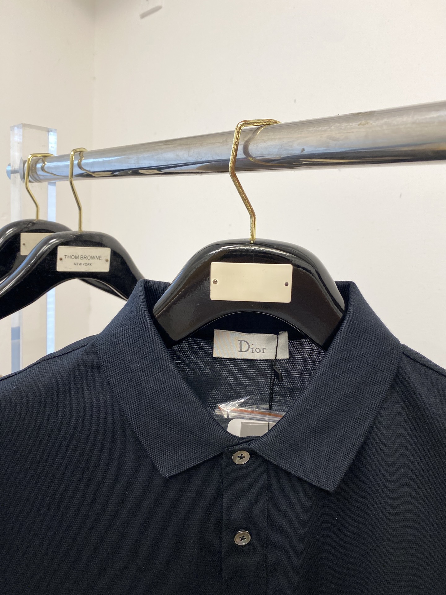 迪奥、2025新品短袖T恤，帅气时尚，顶级原版辅料logo，简约百搭款。面料棉 不仅挺括，保持潮流的廓形