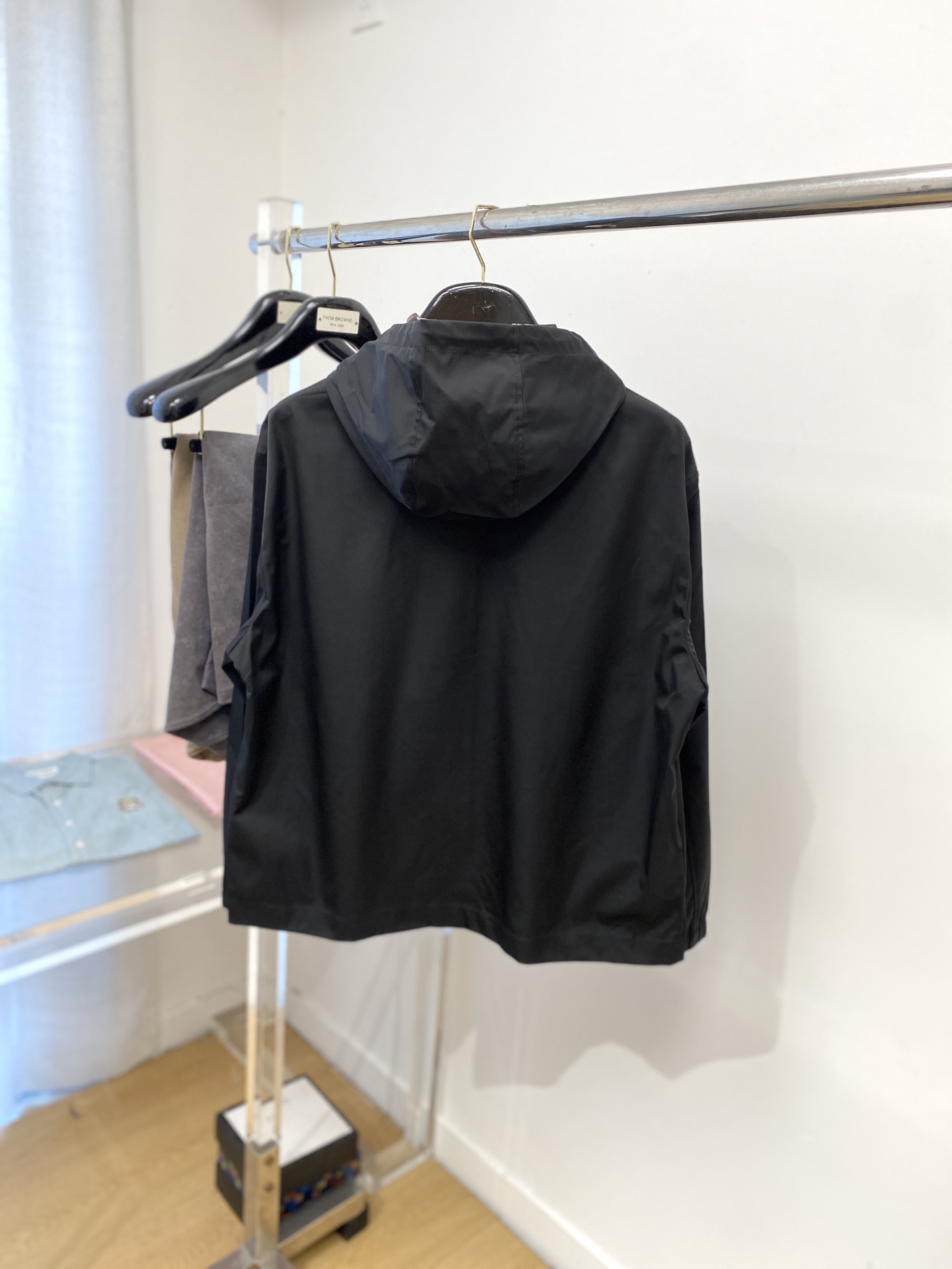 巴宝莉、2025新品夹克外套，时尚帅气，简约百搭款，胸前精致刺绣图案logo，定制原版面料，不仅挺括，保