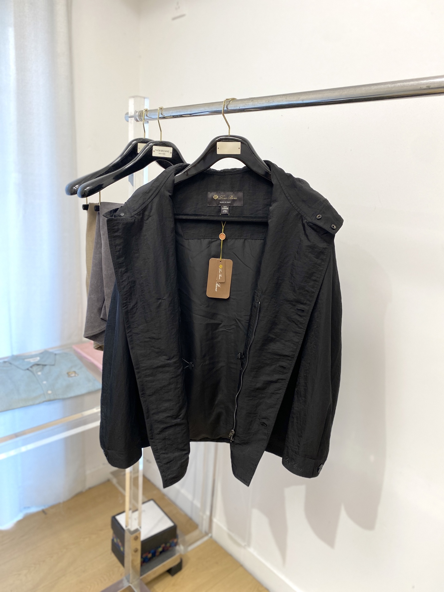 lP🆕、2025新品夹克外套，时尚帅气，简约百搭款，原版辅料logo，定制原版面料，不仅挺括，保持潮流的