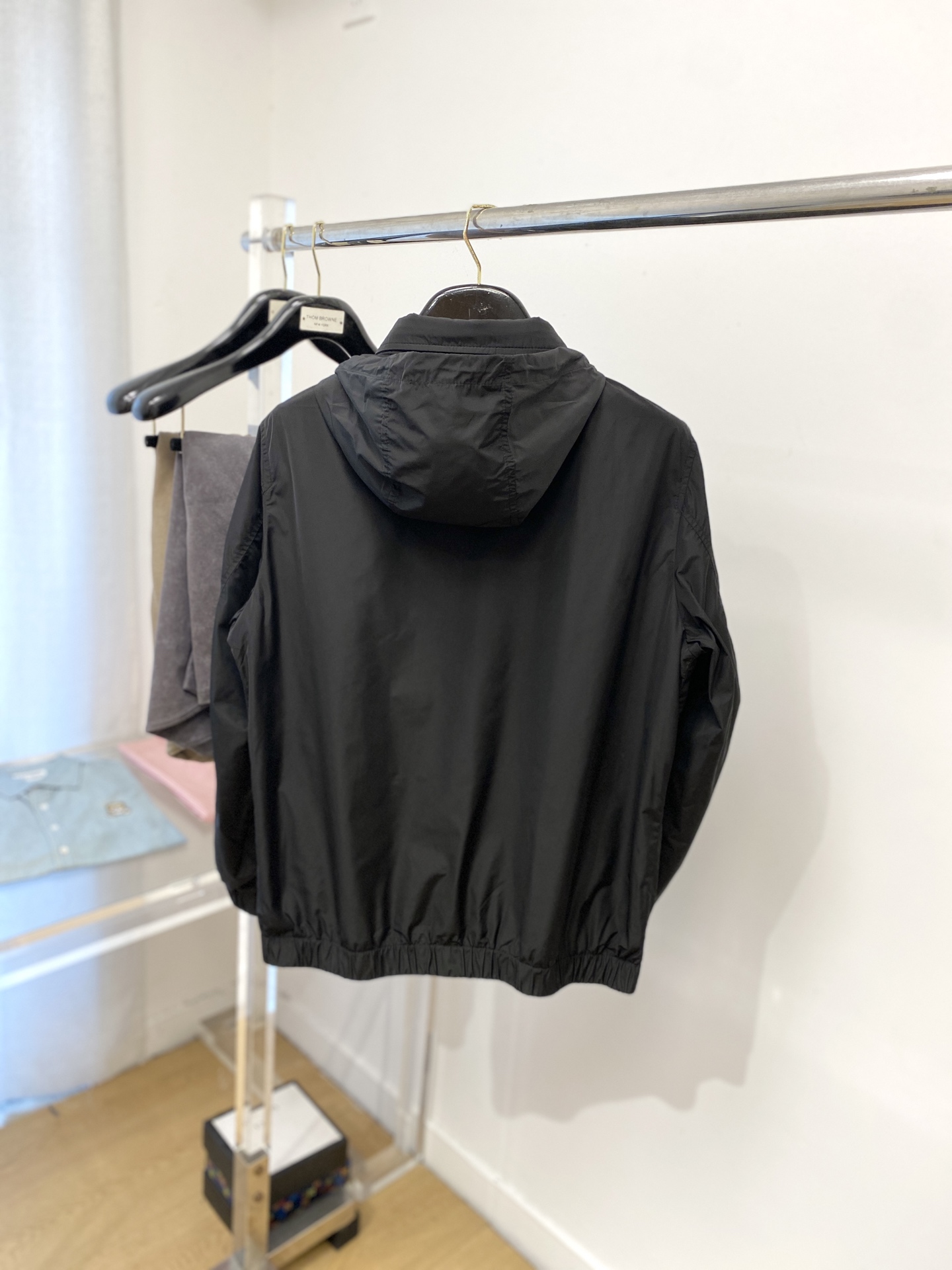 巴宝莉、2025新品夹克外套，时尚帅气，简约百搭款，胸前精致刺绣图案logo，定制原版面料，不仅挺括，保