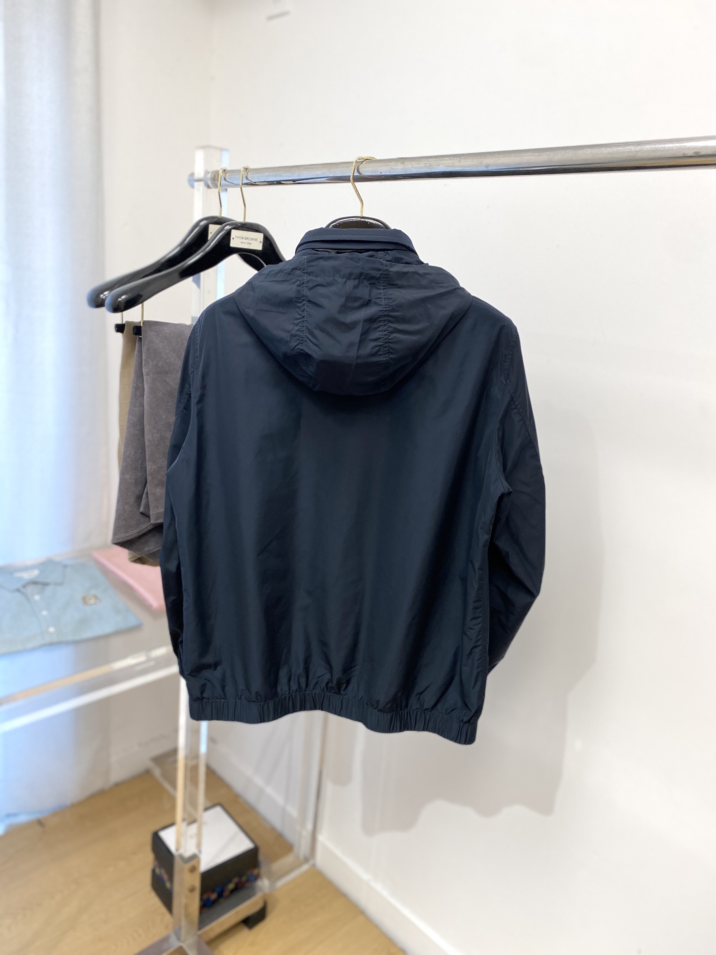 巴宝莉、2025新品夹克外套，时尚帅气，简约百搭款，胸前精致刺绣图案logo，定制原版面料，不仅挺括，保