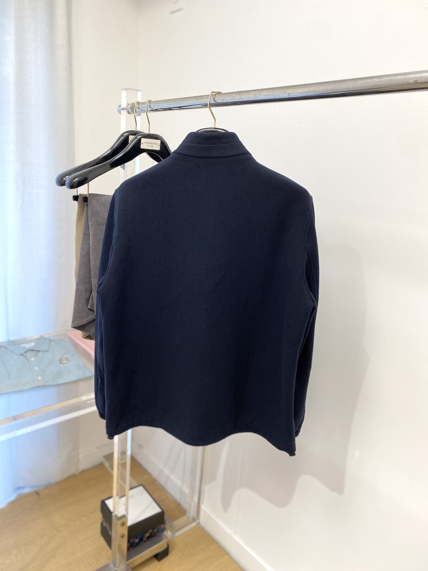 lP🆕、2025新品夹克外套，时尚帅气，简约百搭款，胸前精致刺绣字母logo，定制原版面料，不仅挺括，保