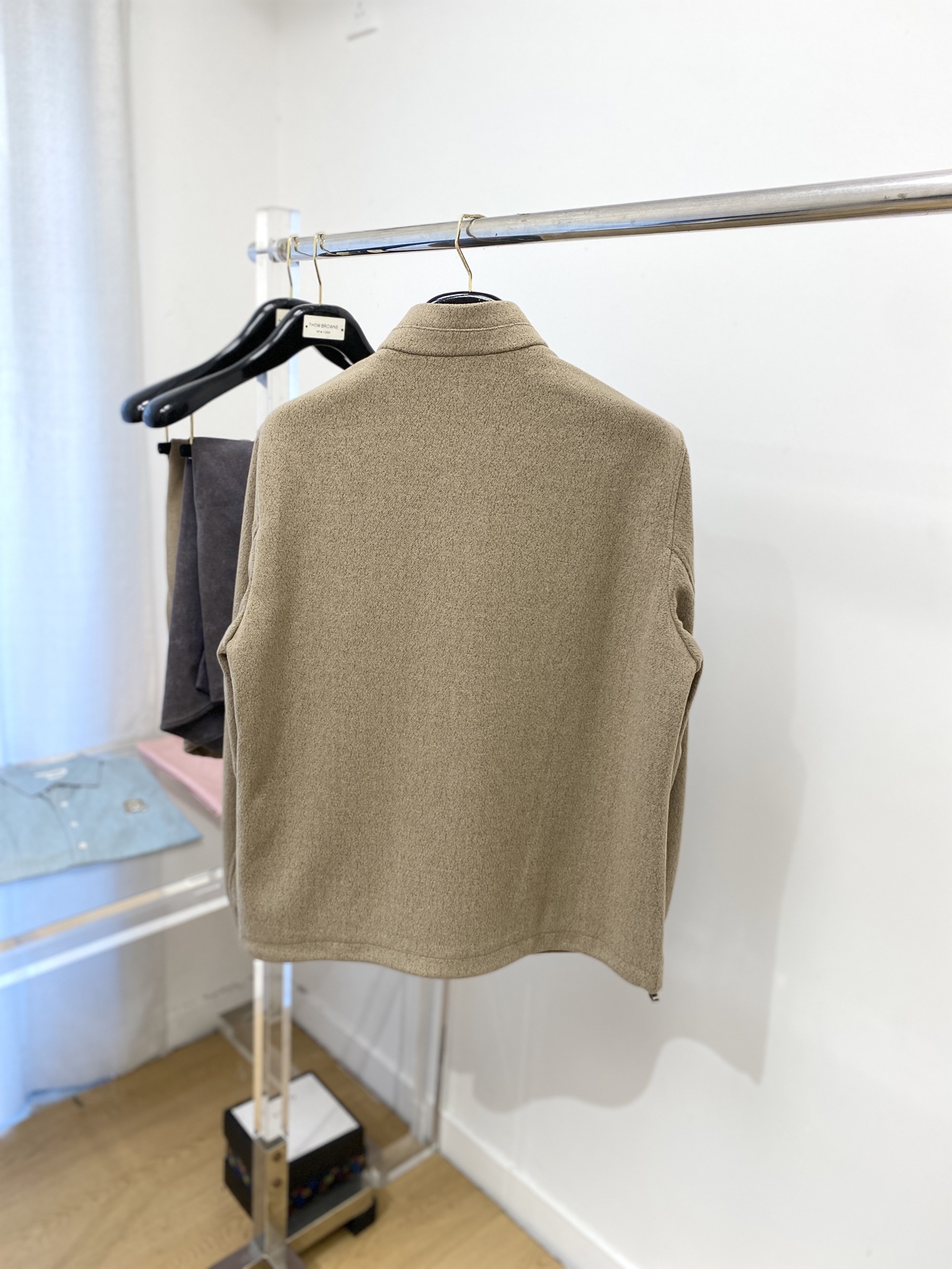 lP🆕、2025新品夹克外套，时尚帅气，简约百搭款，胸前精致刺绣字母logo，定制原版面料，不仅挺括，保