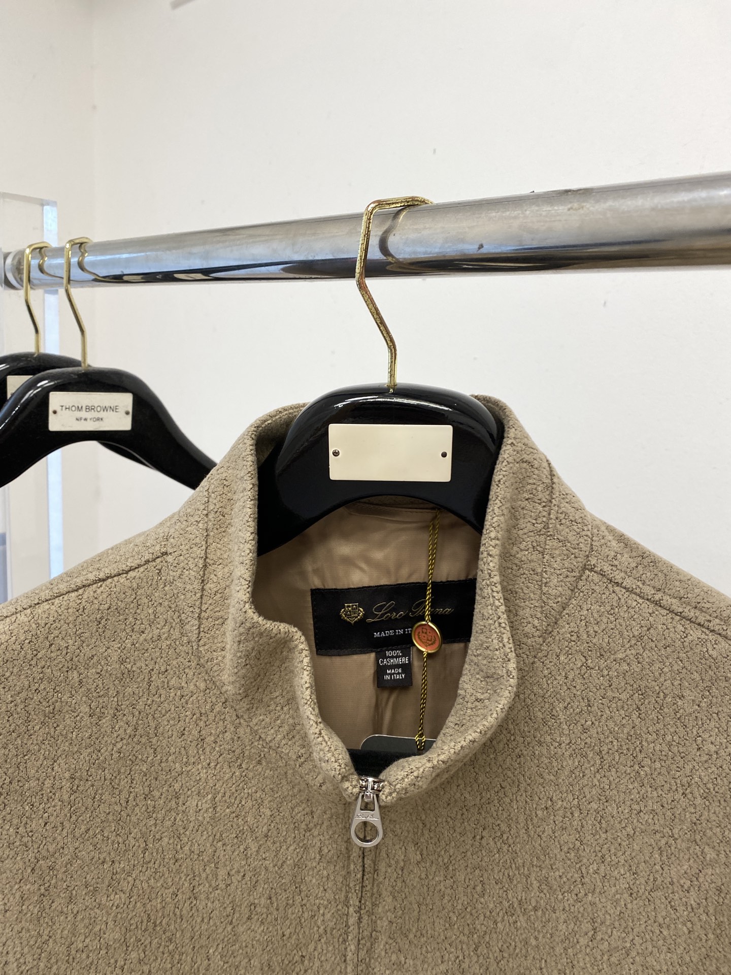 lP🆕、2025新品夹克外套，时尚帅气，简约百搭款，胸前精致刺绣字母logo，定制原版面料，不仅挺括，保