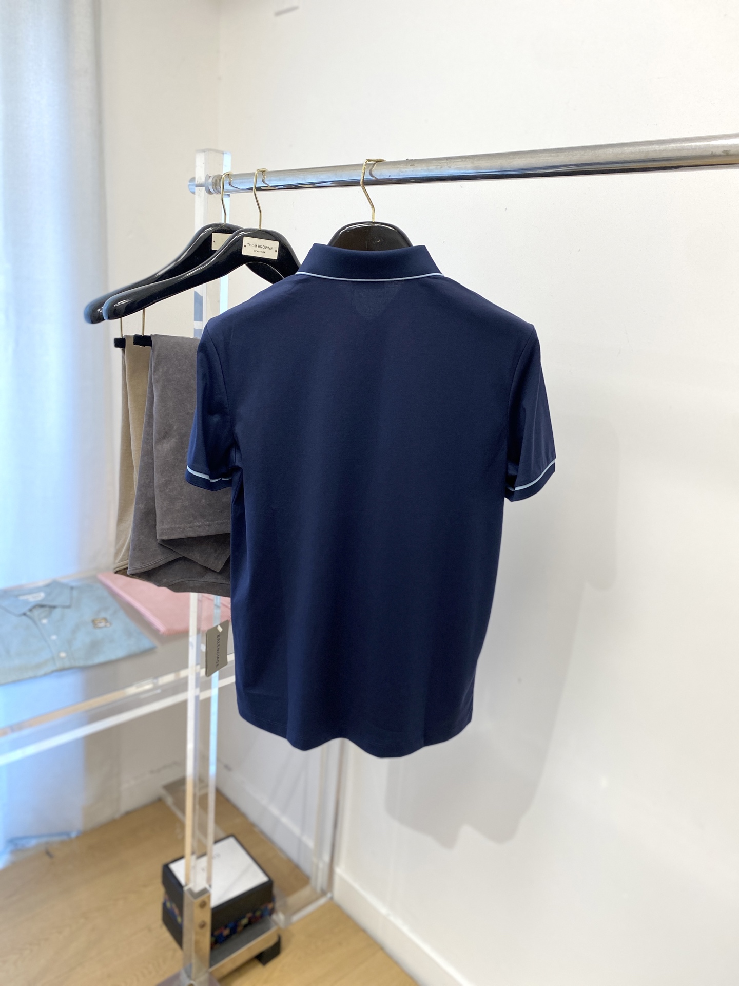 BOSS、2025新品短袖T恤，帅气时尚，胸前顶级印胶字母logo，简约百搭款。面料棉 不仅挺括，保持潮