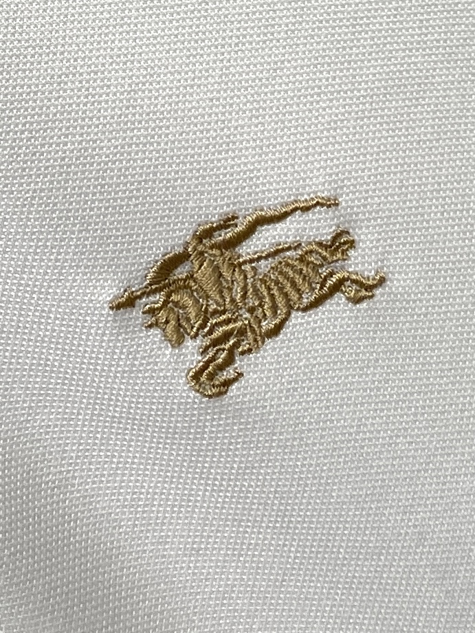 巴宝莉、2025新品短袖T恤，帅气时尚，胸前精致刺绣图案logo，简约百搭款。面料棉 不仅挺括，保持潮流