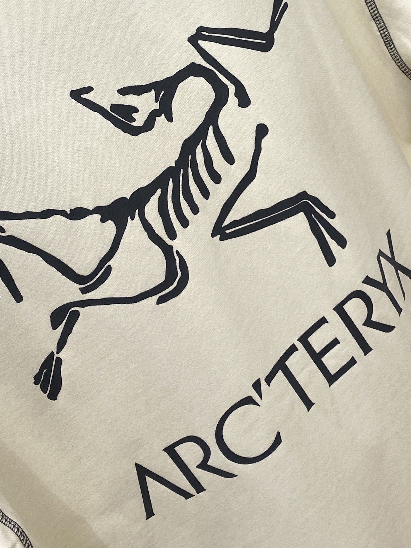 始祖鸟、2025新品长袖卫衣，帅气时尚，简约百搭款。袖口顶级印花字母logo，面料棉 不仅挺括，保持潮流