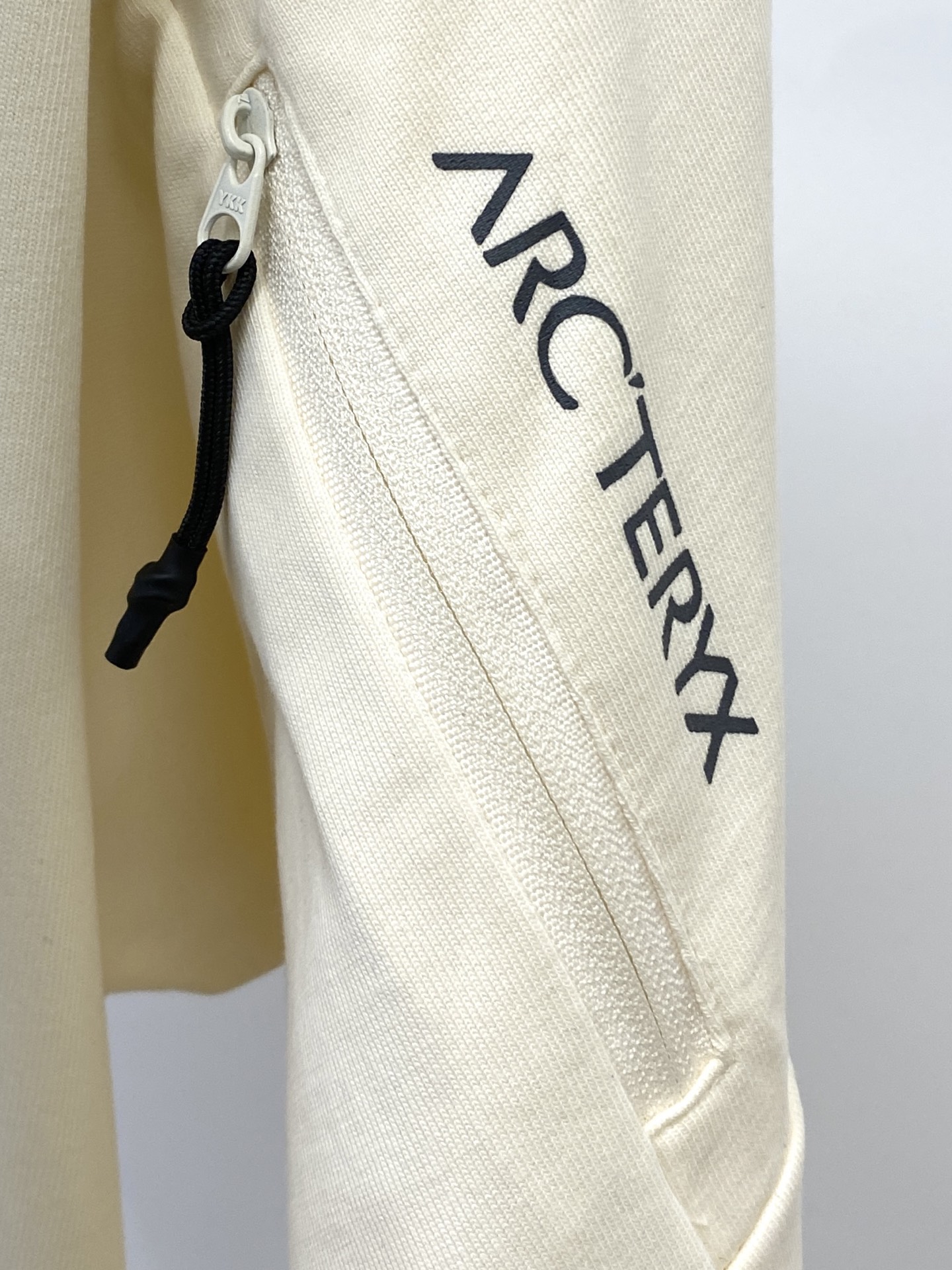 始祖鸟、2025新品长袖卫衣，帅气时尚，简约百搭款。袖口顶级印花字母logo，面料棉 不仅挺括，保持潮流