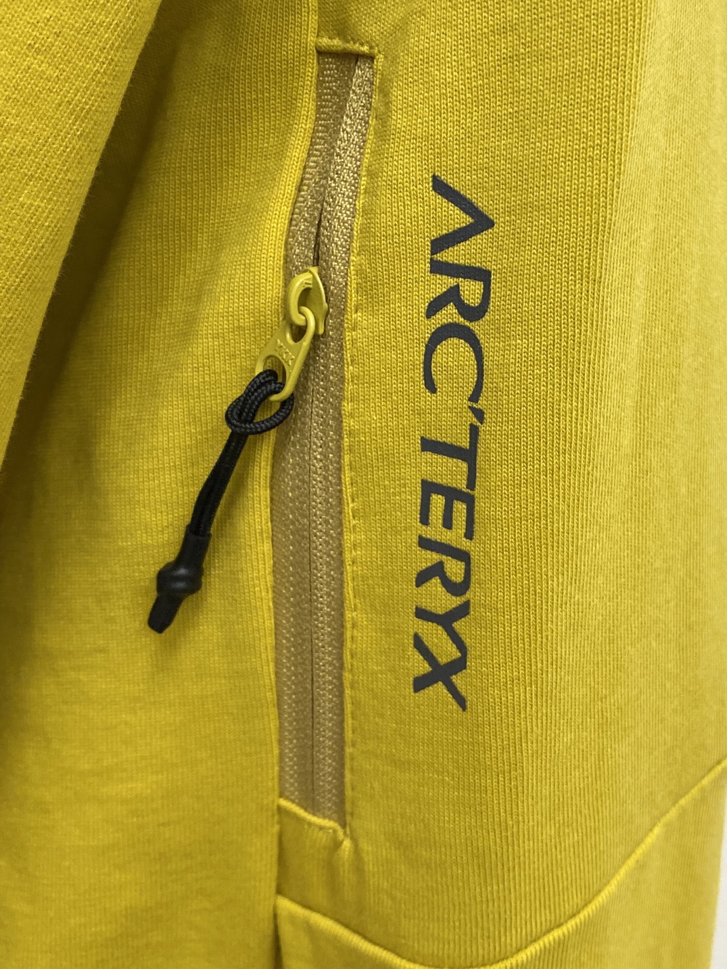 始祖鸟、2025新品长袖卫衣，帅气时尚，简约百搭款。袖口顶级印花字母logo，面料棉 不仅挺括，保持潮流