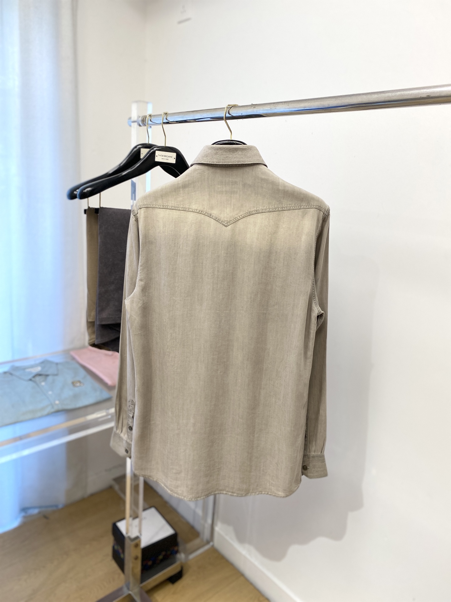 Brunello Cucinelli、2025新品衬衫，时尚帅气，简约百搭款，定制原版面料，不仅挺括，保