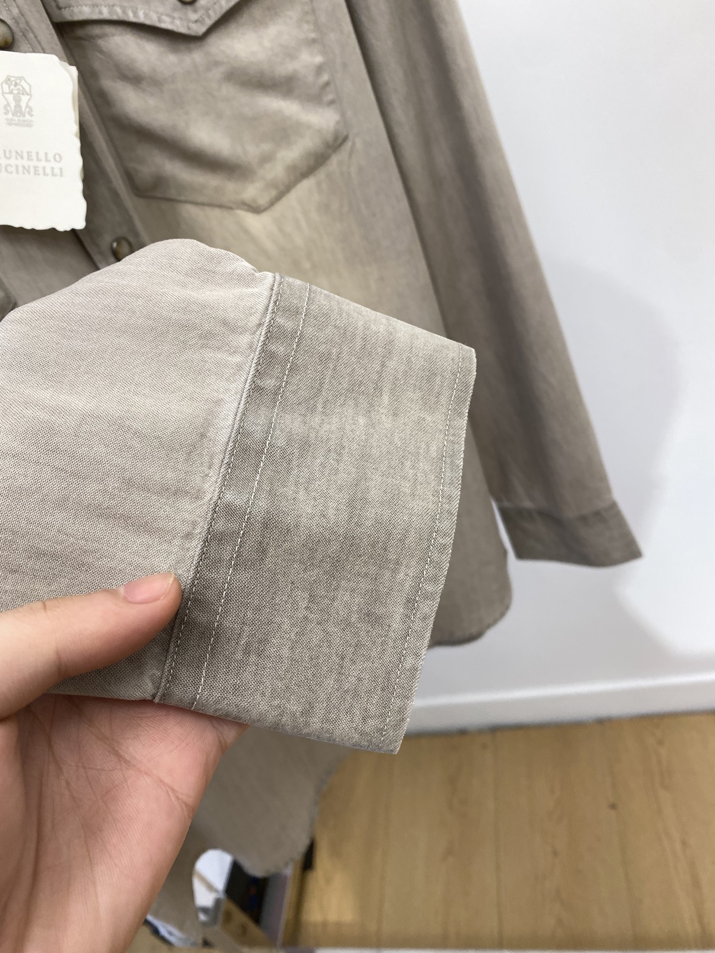 Brunello Cucinelli、2025新品衬衫，时尚帅气，简约百搭款，定制原版面料，不仅挺括，保