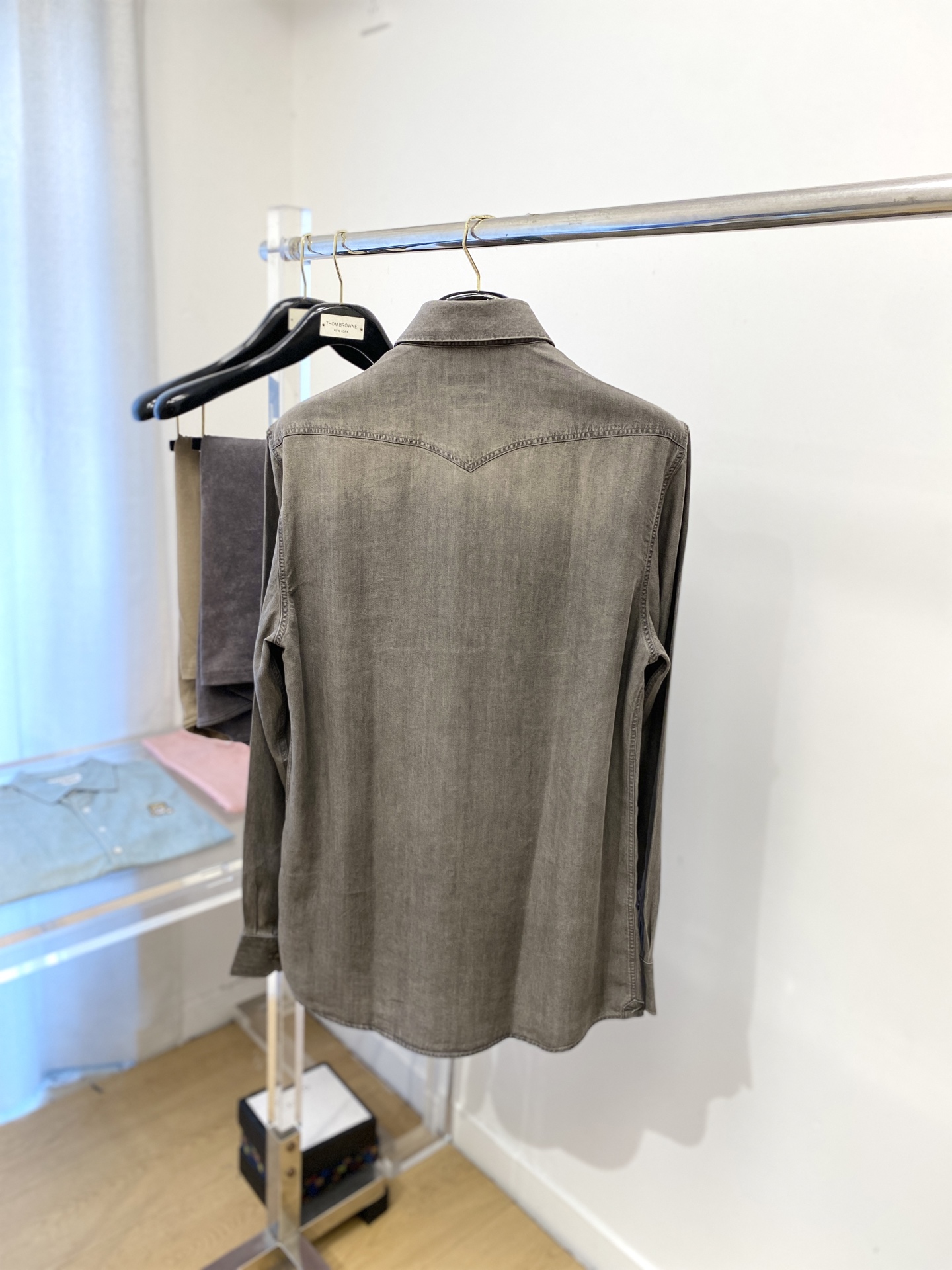 Brunello Cucinelli、2025新品衬衫，时尚帅气，简约百搭款，定制原版面料，不仅挺括，保