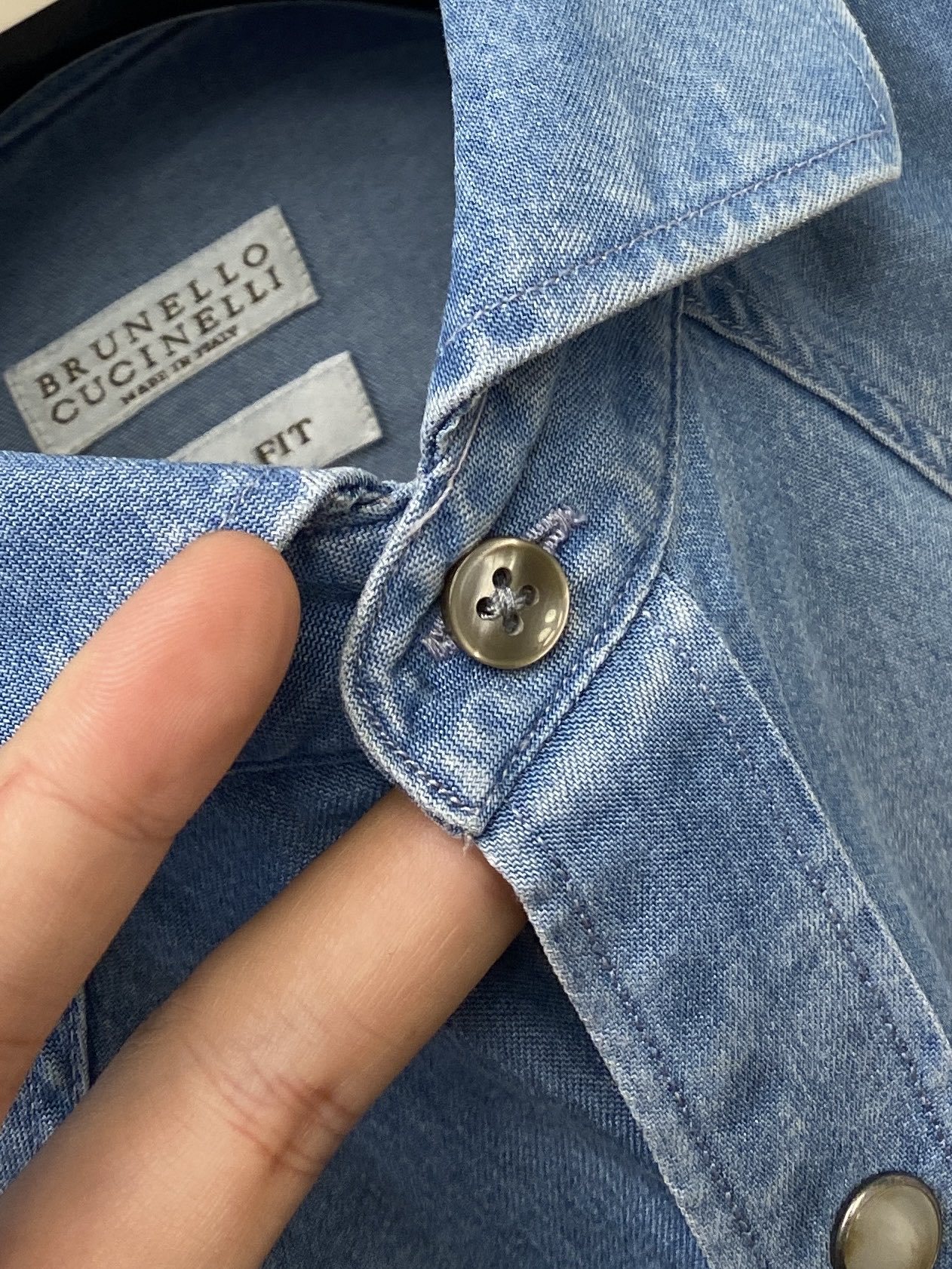 Brunello Cucinelli、2025新品衬衫，时尚帅气，简约百搭款，定制原版面料，不仅挺括，保