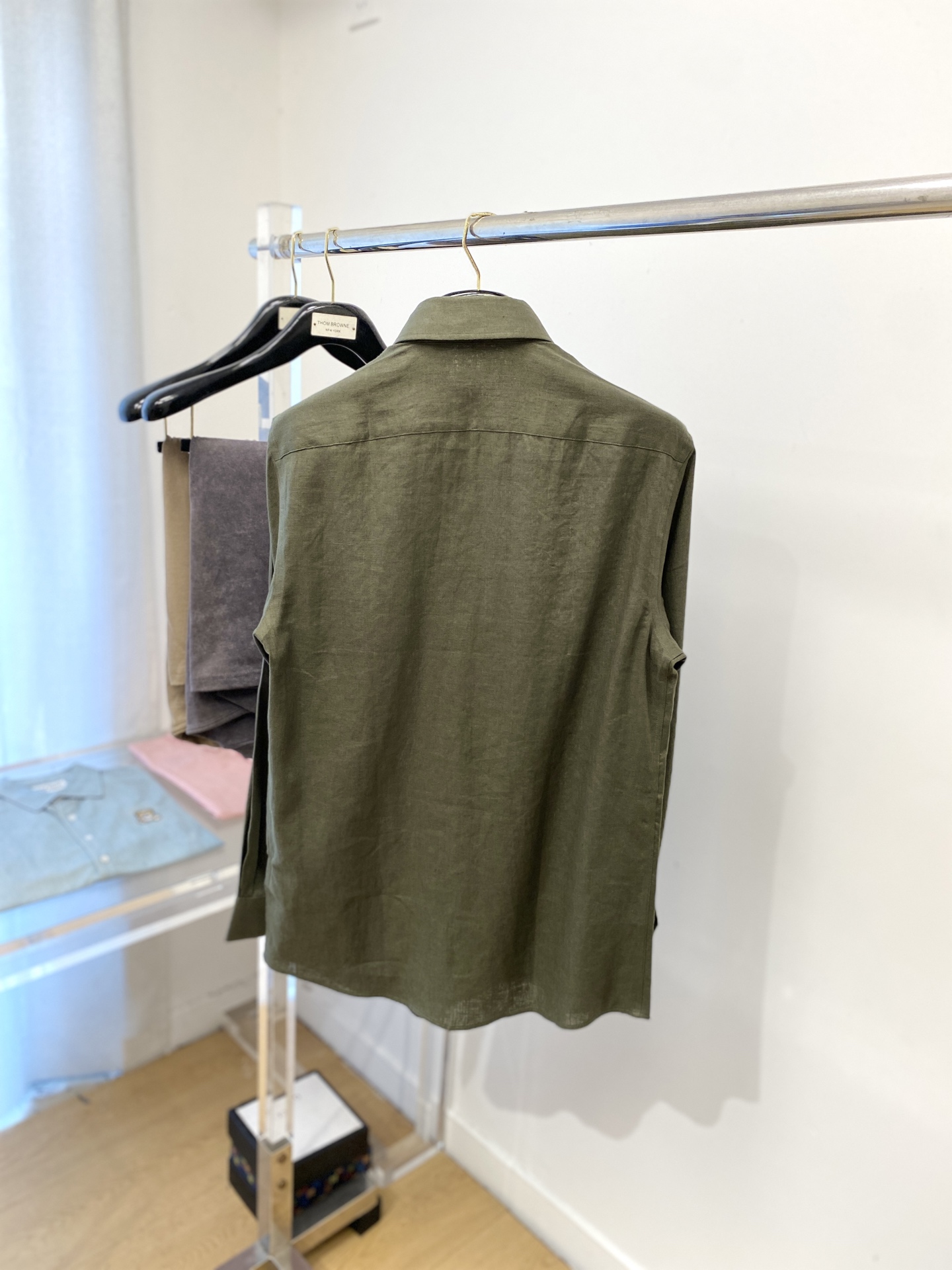 Kiton、2025新品衬衫，时尚帅气，简约百搭款，定制原版面料，不仅挺括，保持潮流的廓形，又穿着舒适，