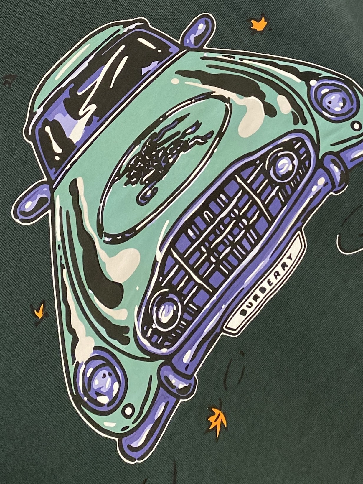 巴宝莉、2025最新款卫衣，帅气时尚，胸前顶级印花图案logo，简约百搭款。面料棉 不仅挺括，保持潮流的