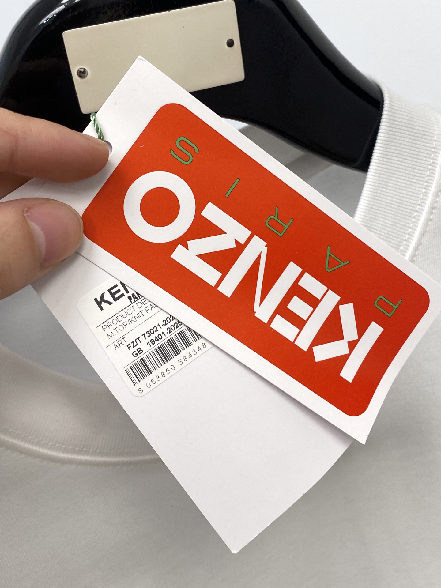 KENZO、2025新品短袖T恤，帅气时尚，胸前顶级直喷图案字母logo，简约百搭款。面料棉 不仅挺括，