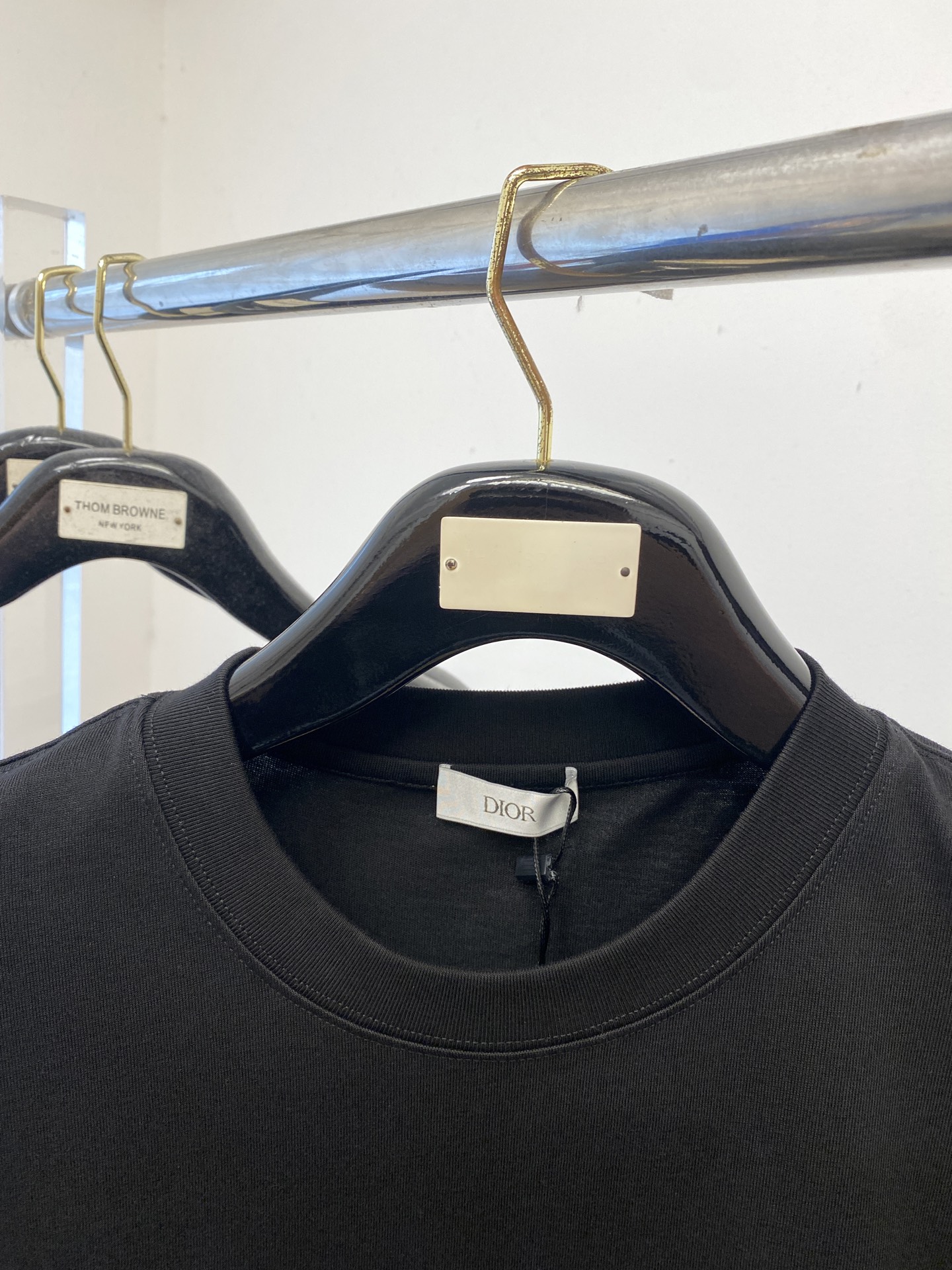 迪奥、2025新品短袖T恤，帅气时尚，胸前顶级印花字母logo，简约百搭款。面料棉 不仅挺括，保持潮流的