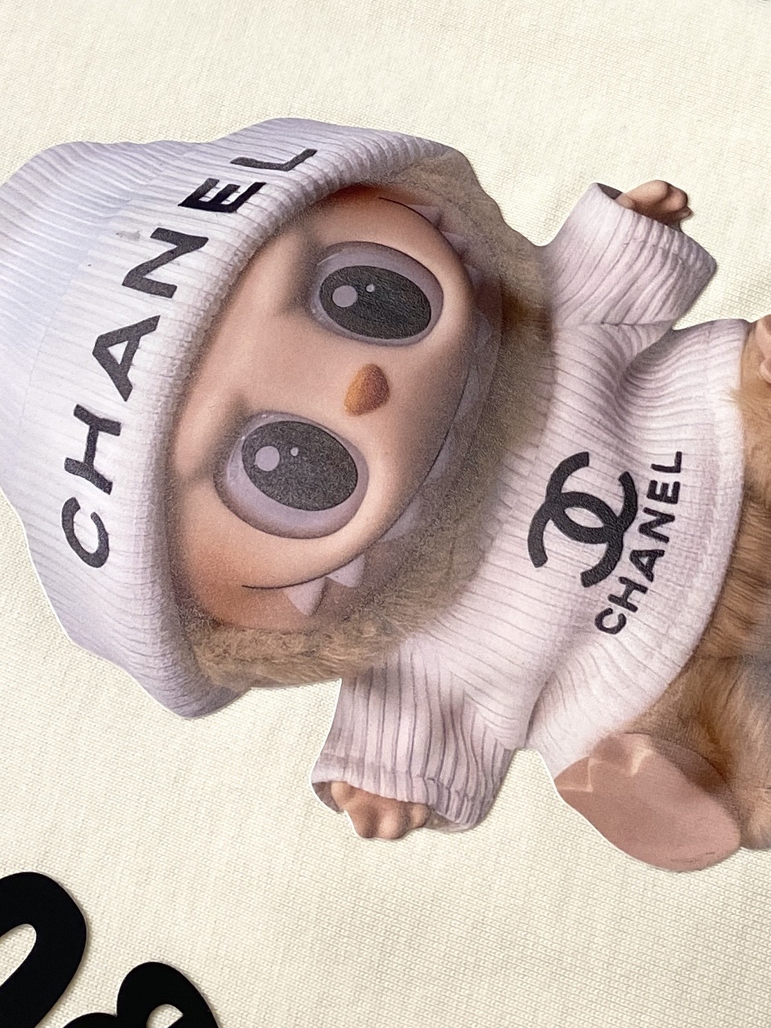 CHANEL香奈儿、2025新品短袖T恤，帅气时尚，胸前顶级印胶印花图案字母logo，简约百搭款。面料棉