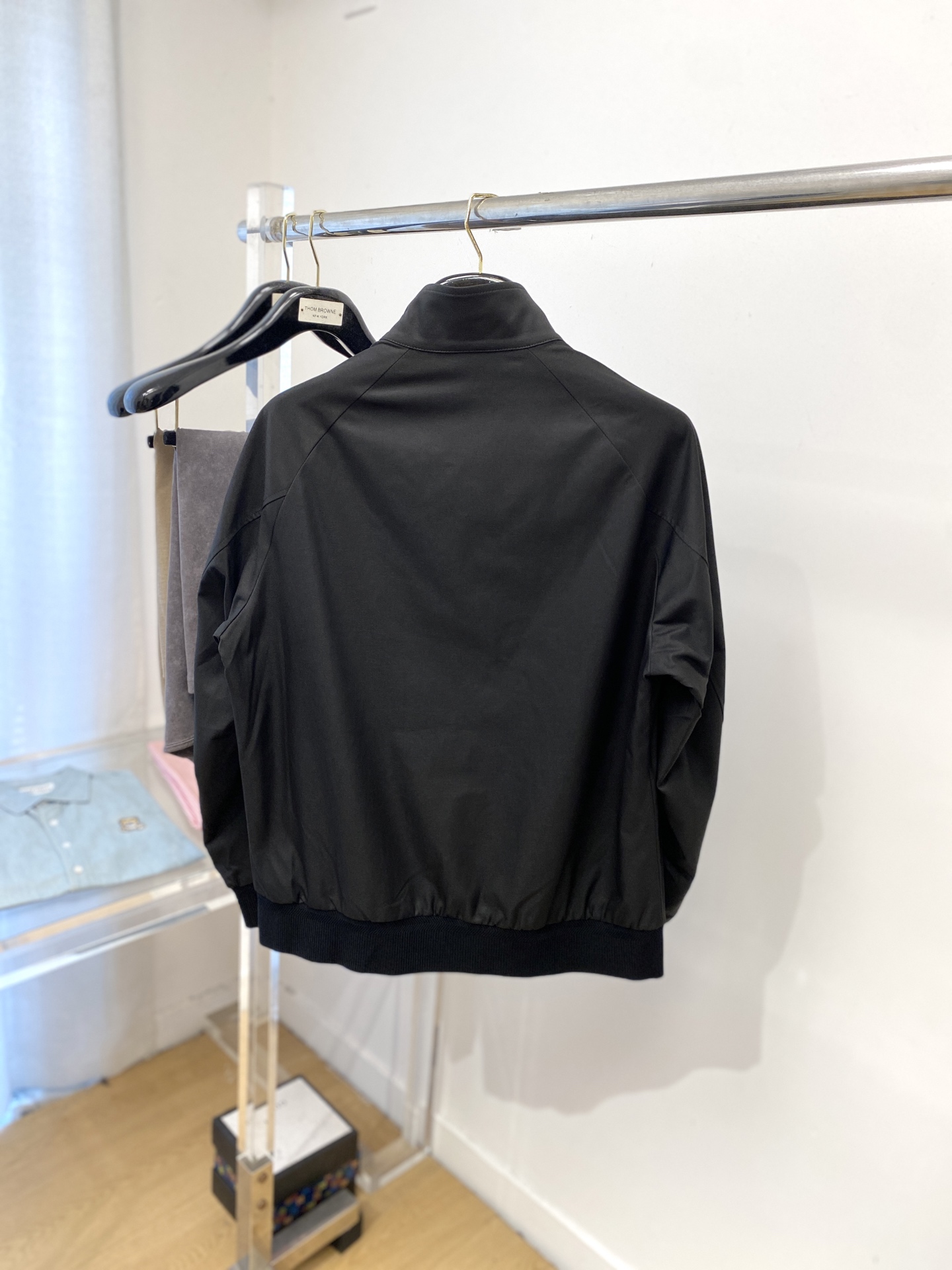 ￼巴宝莉、2025新品夹克外套，时尚帅气，简约百搭款，胸前精致刺绣图案logo，定制原版面料，不仅挺括，