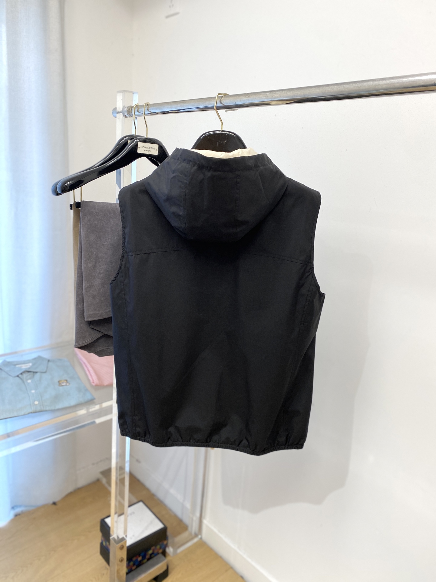 ￼ Brunello Cucinelli、2025新品夹克马甲外套，时尚帅气，简约百搭款，胸前精致刺绣图