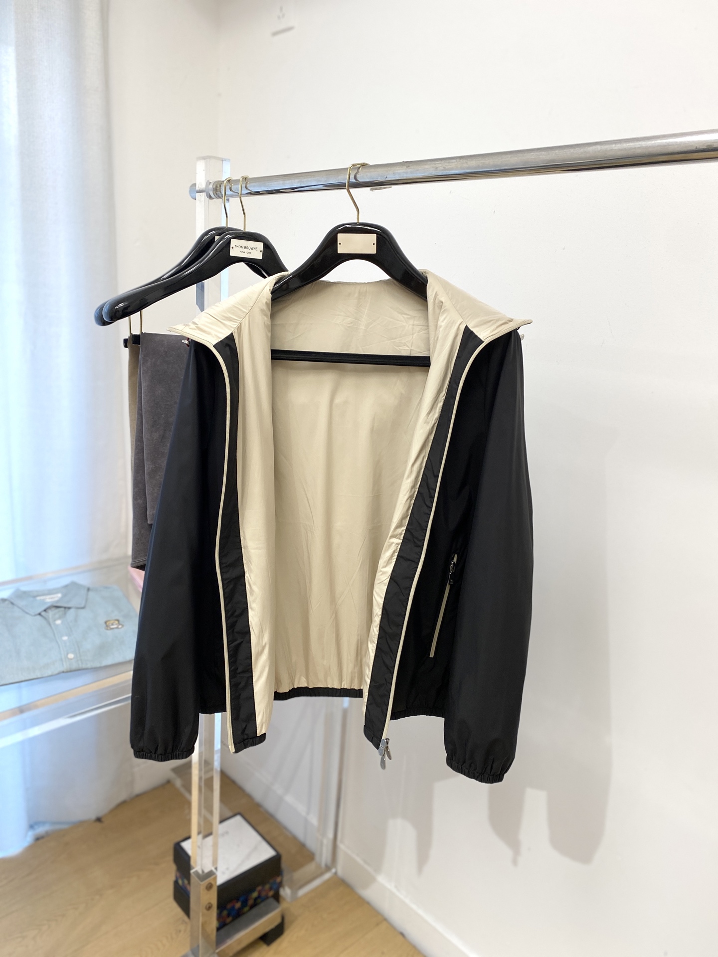 ￼ Brunello Cucinelli、2025新品夹克外套，时尚帅气，简约百搭款，胸前精致刺绣图案l