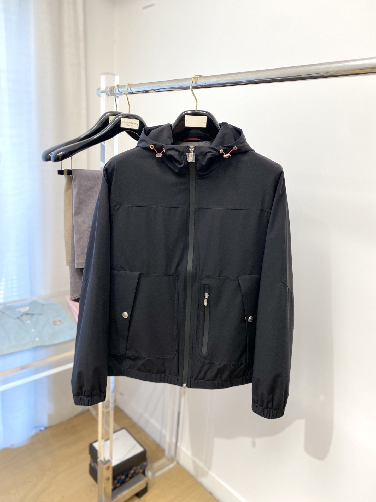 Brunello Cucinelli、2025新品夹克外套，时尚帅气，原版五金辅料logo，简约百搭款，