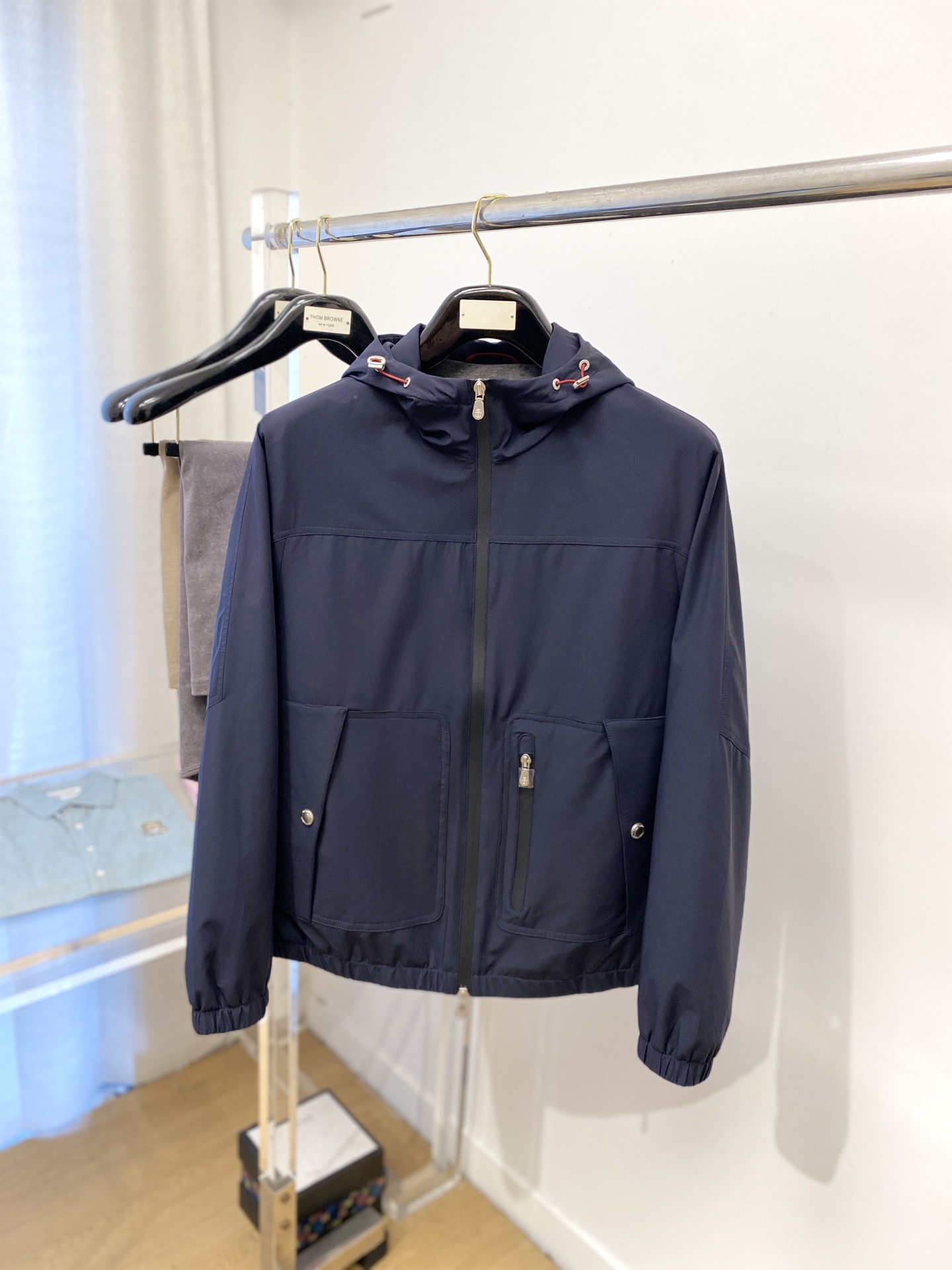 Brunello Cucinelli、2025新品夹克外套，时尚帅气，原版五金辅料logo，简约百搭款，