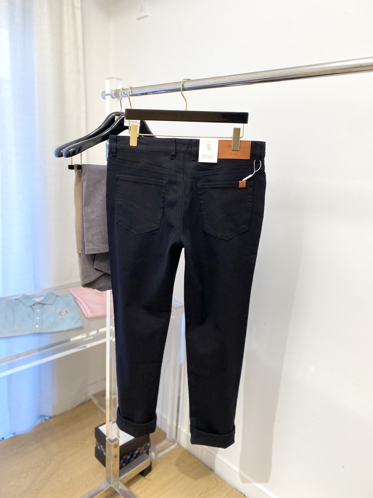 Brunello Cucinelli、 2025最新品，专柜同步有售，原单狠货，水洗休闲牛仔裤，进口原版