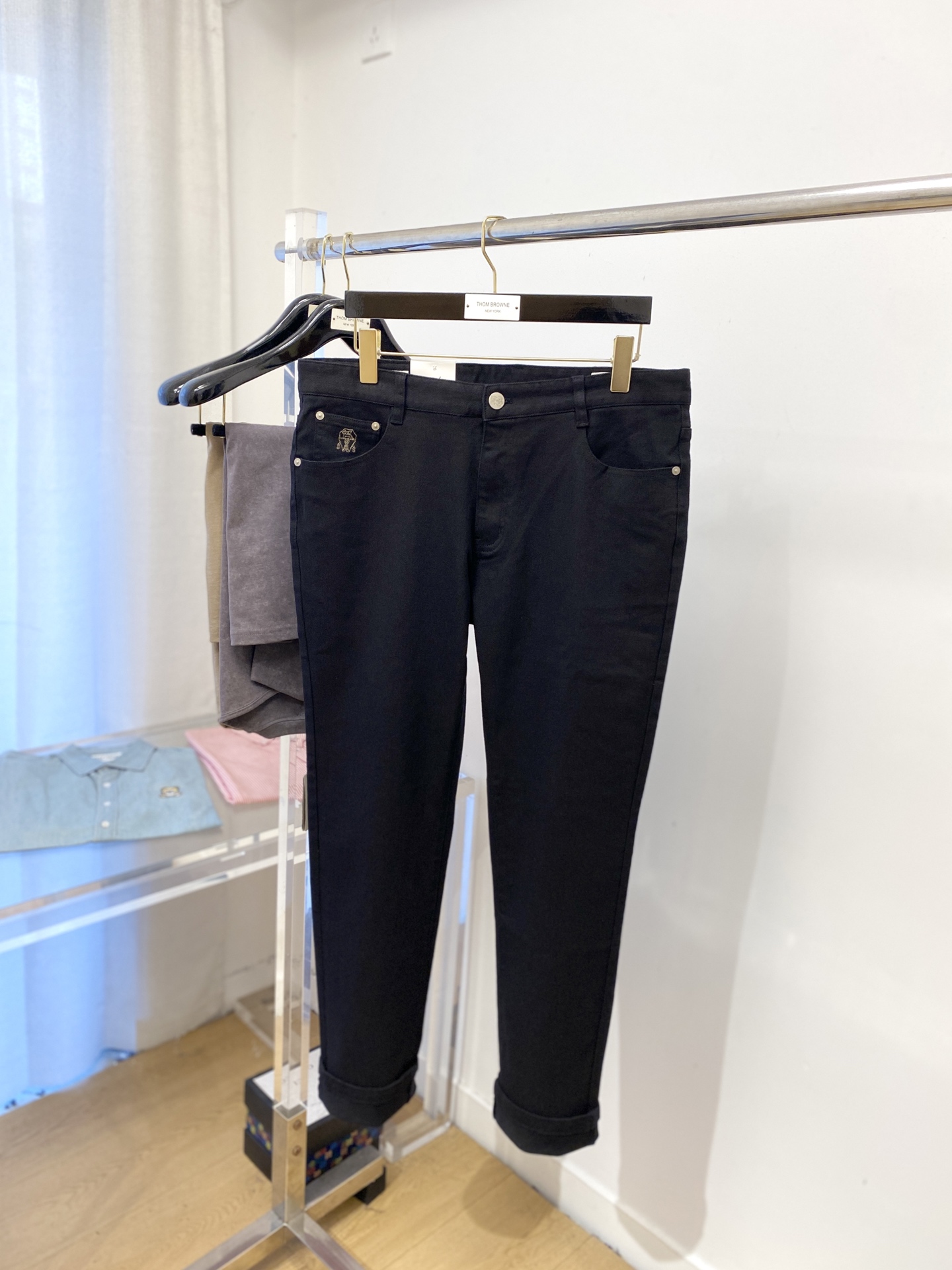Brunello Cucinelli、 2025最新品，专柜同步有售，原单狠货，水洗休闲牛仔裤，进口原版