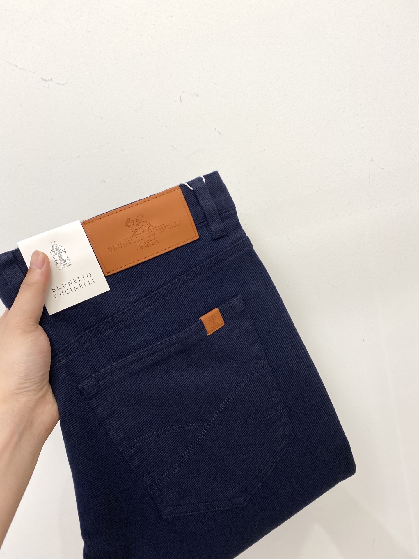 Brunello Cucinelli、 2025最新品，专柜同步有售，原单狠货，水洗休闲牛仔裤，进口原版