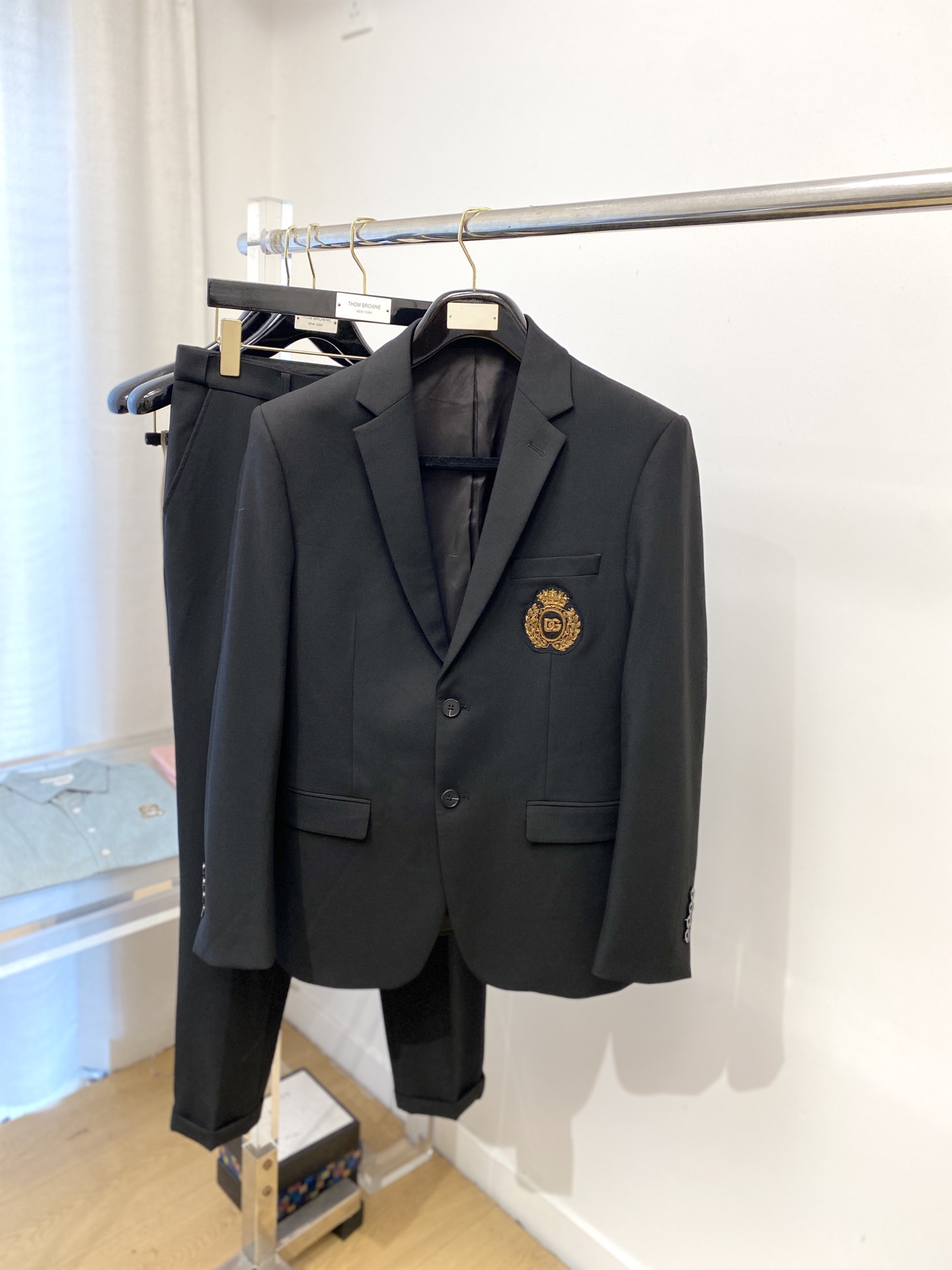 DG、2025最新品，时尚休闲套装西装，顶级原版面料打造，穿着舒适，吸湿性透气性都非常良好，色牢度超高！