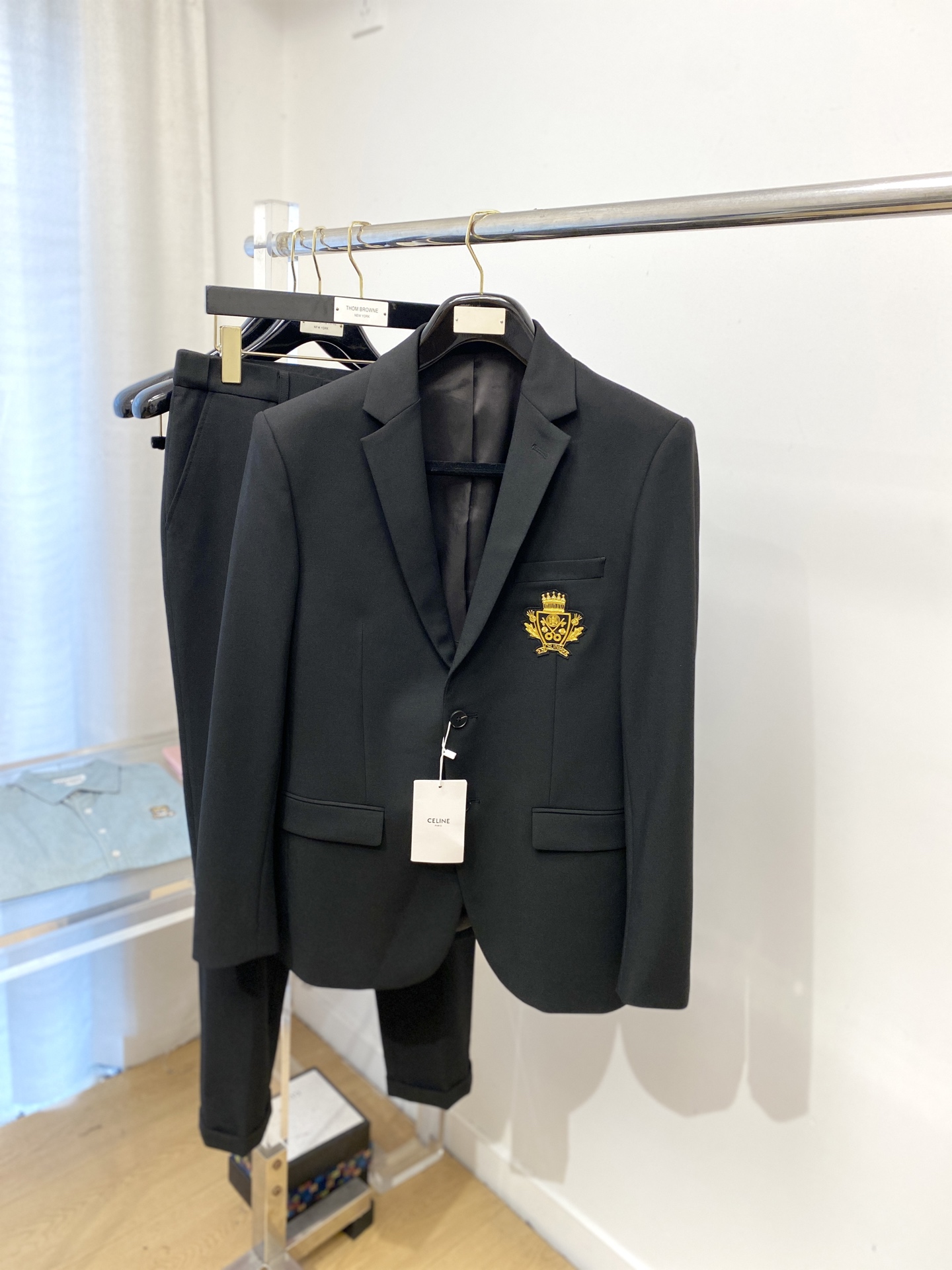 Celine 赛琳、2025最新品，时尚休闲套装西装，顶级原版面料打造，穿着舒适，吸湿性透气性都非常良好