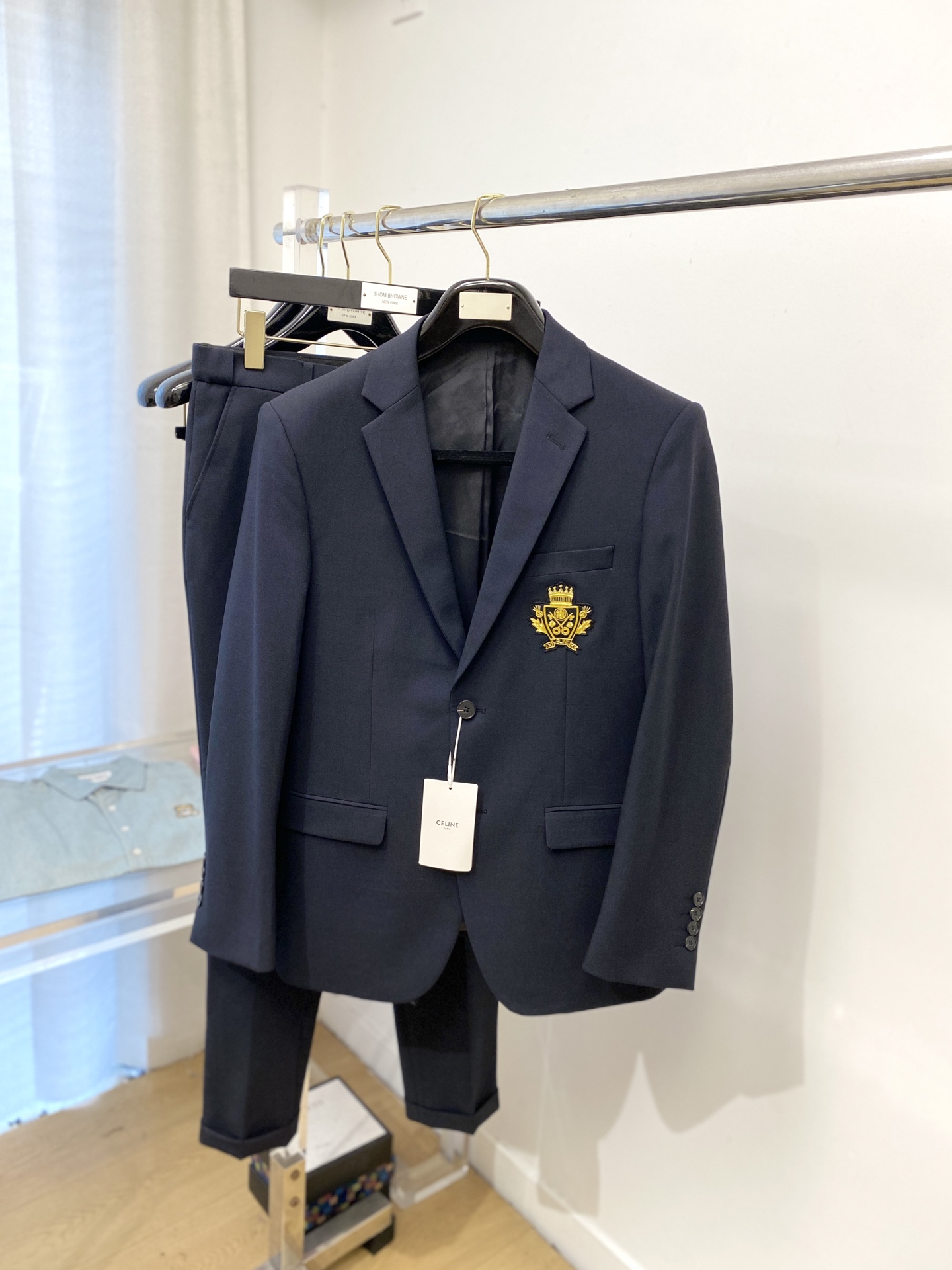 Celine 赛琳、2025最新品，时尚休闲套装西装，顶级原版面料打造，穿着舒适，吸湿性透气性都非常良好