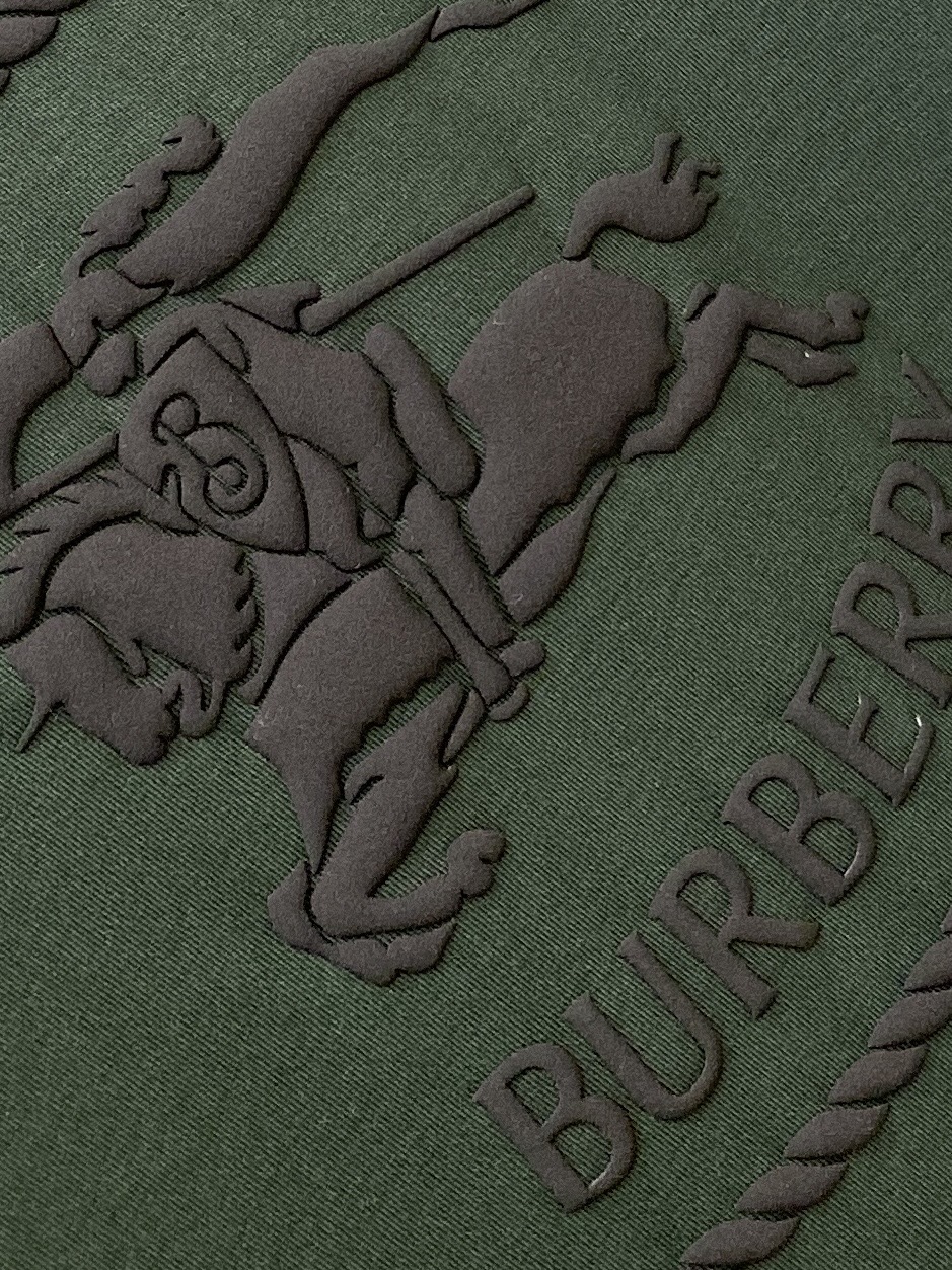 巴宝莉、2025最新款短袖T恤，帅气时尚，胸口顶级直喷工艺字母图案logo，简约百搭款。面料棉 不仅挺括