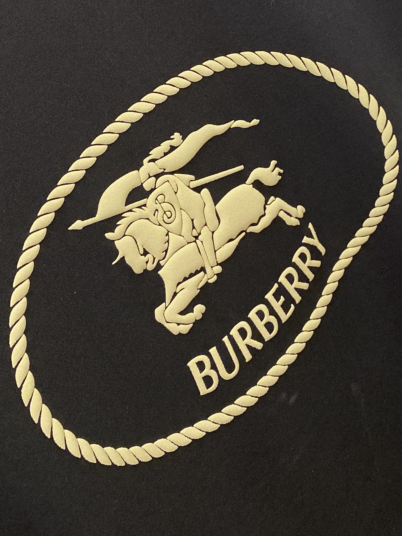 巴宝莉、2025最新款短袖T恤，帅气时尚，胸口顶级直喷工艺字母图案logo，简约百搭款。面料棉 不仅挺括