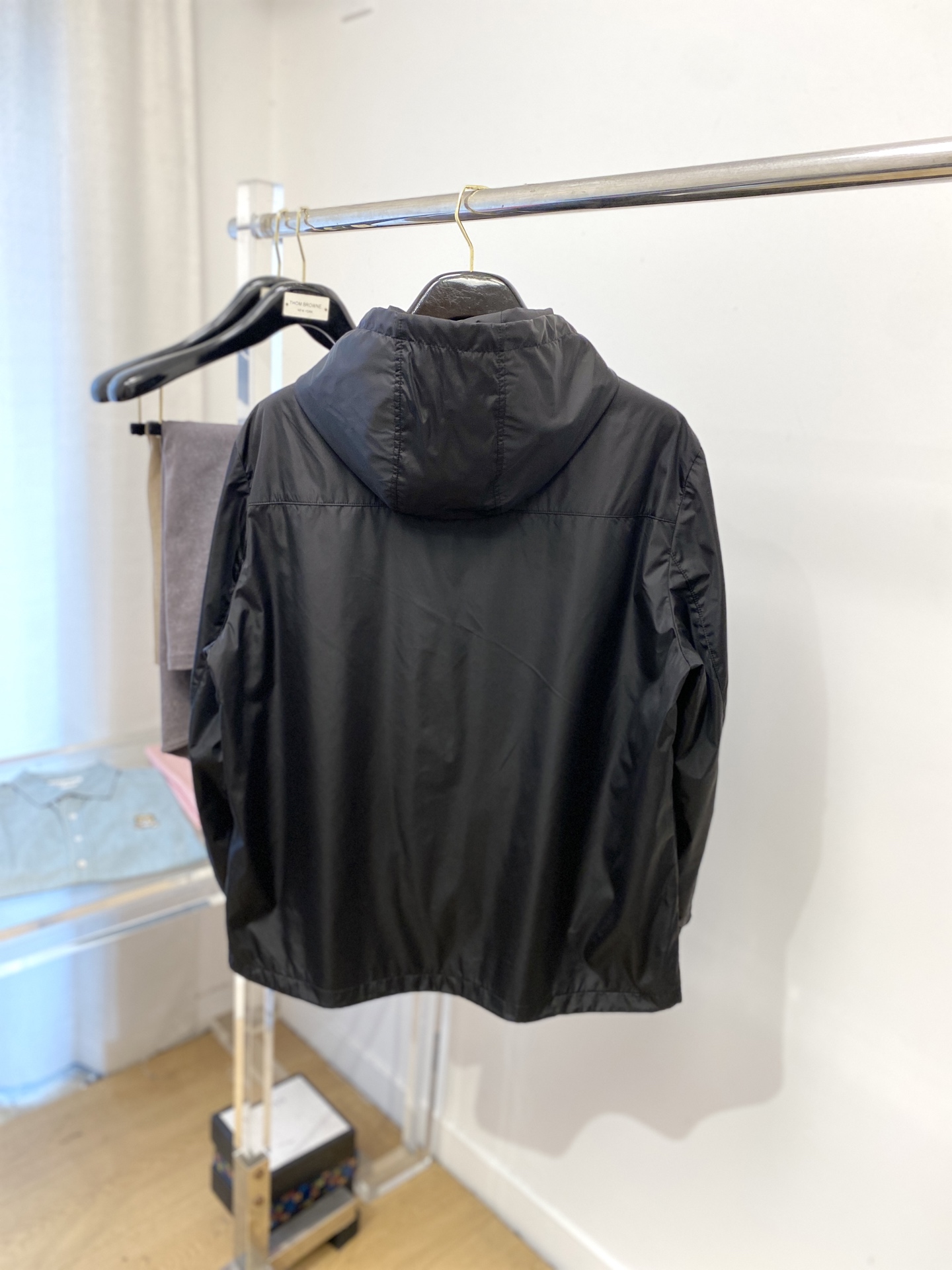 巴宝莉、2025新品夹克外套，时尚帅气，胸前刺绣装饰字母logo，简约百搭款，定制原版面料，不仅挺括，保