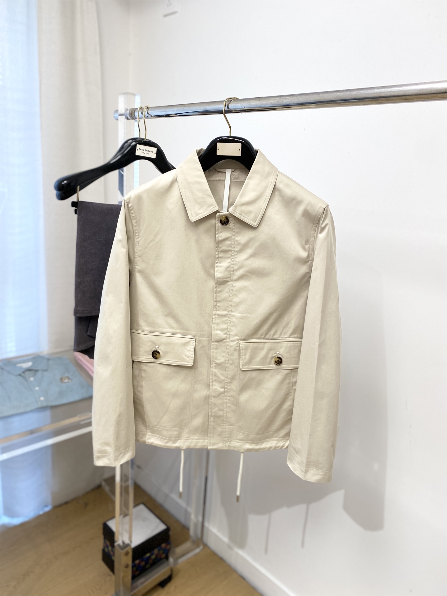 NO:524688,Zenia, new jacket, fashionable and handsome, simple and versatile, customized original fabric, not only crisp, maintains the trendy silhouette, and is comfortable to wear, and the yarn is more delicate, the number M-3XL, zegna, jackets & coats, jackets & coats, alexander wang19860909杰尼亚、新品夹克外套,时尚帅气,简约百搭款,定制原版面料,不仅挺括,保持潮流的廓形,又穿着舒适,纱织更细腻,码数M-3XL,,zegna,jackets & coats,jackets & coats,alexander wang,Men's clothing