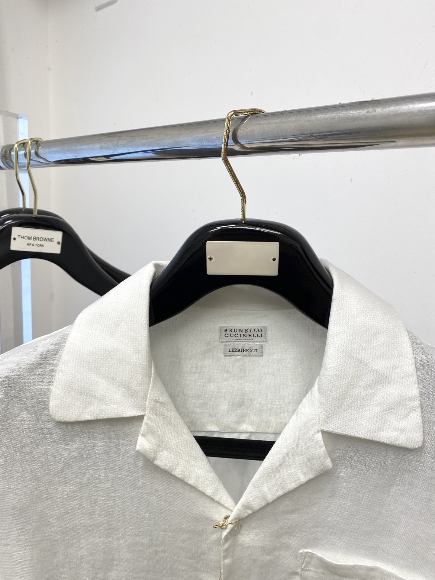 Brunello Cucinelli、2025新品衬衫，时尚帅气，简约百搭款，定制原版面料，不仅挺括，保